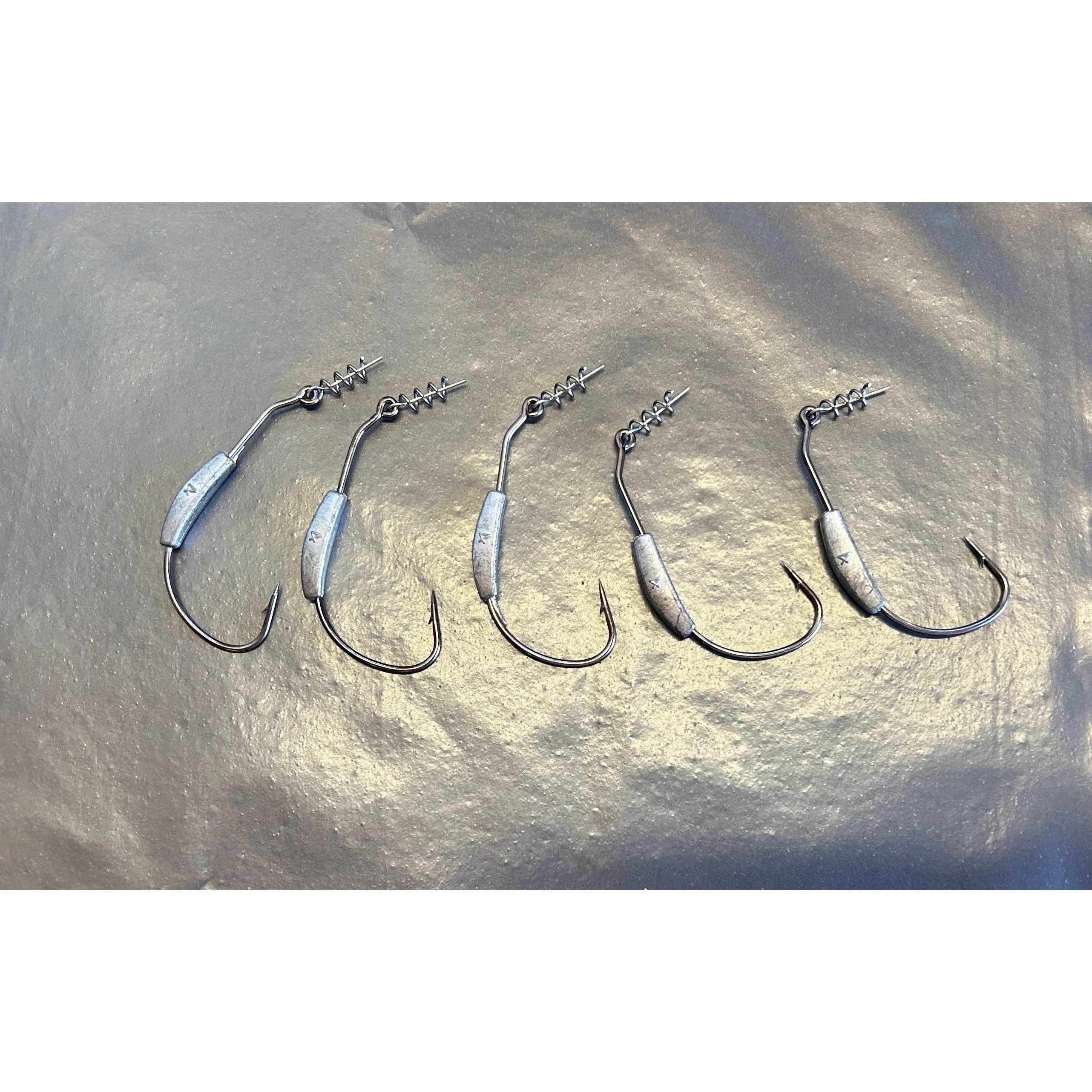 Twistlock Weedless Bass Hooks