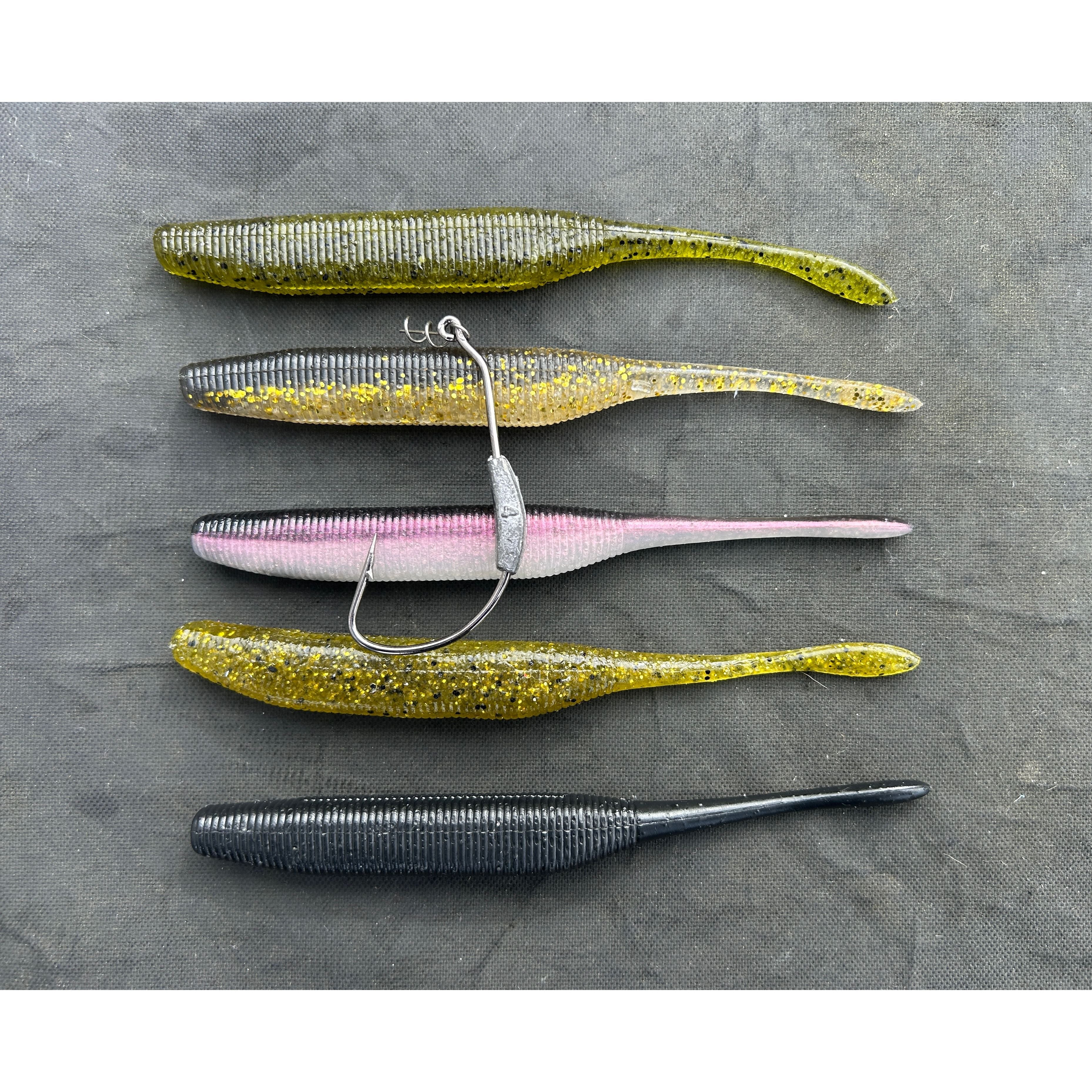 5” Stick Tail Bass Lure Sets