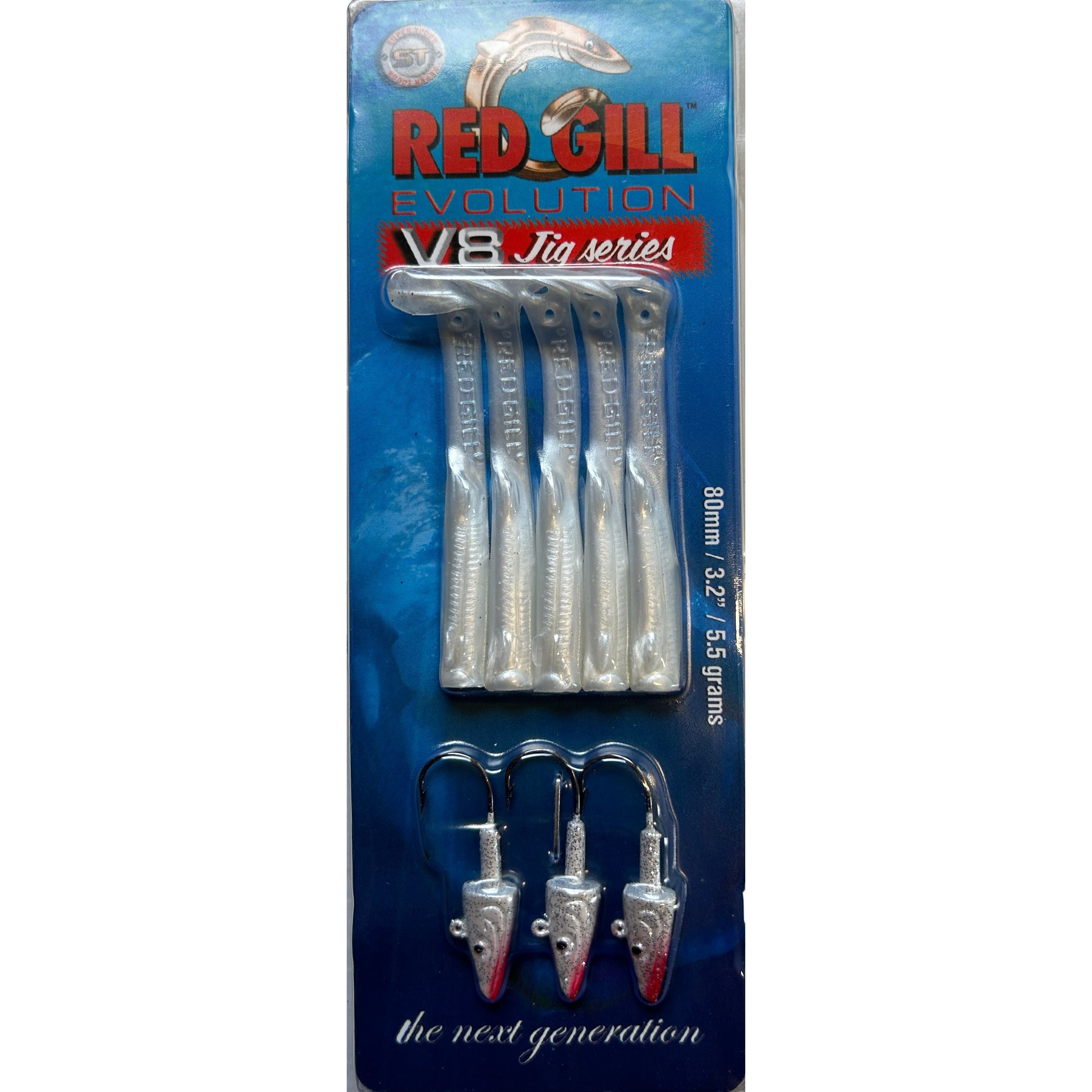 Red Gill Evolution V8 Jig Series Bass Lure Sets