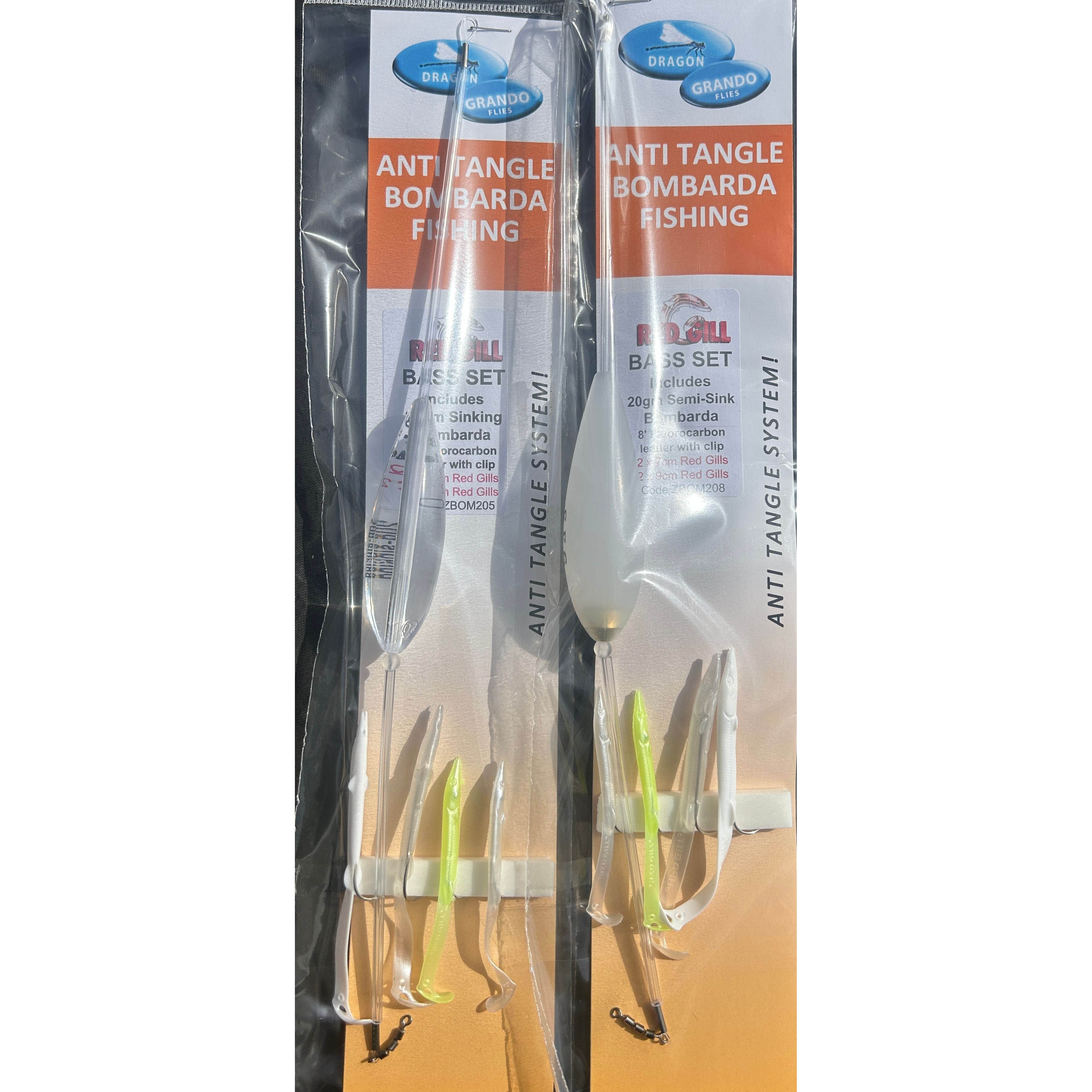 Anti-Tangle Bombarda Saltwater Species Red Gill Fishing Float Systems