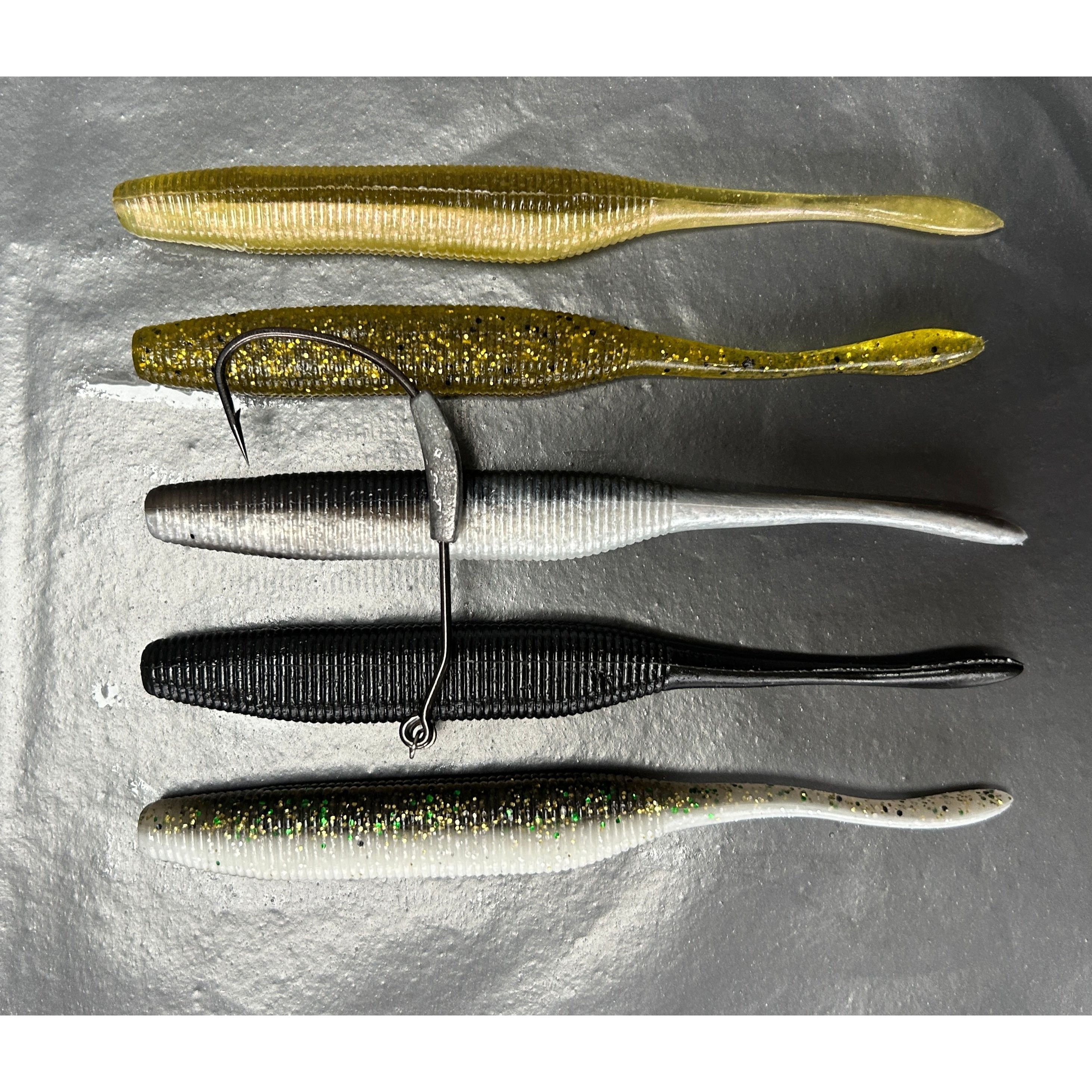 5” Stick Tail Bass Lure Sets