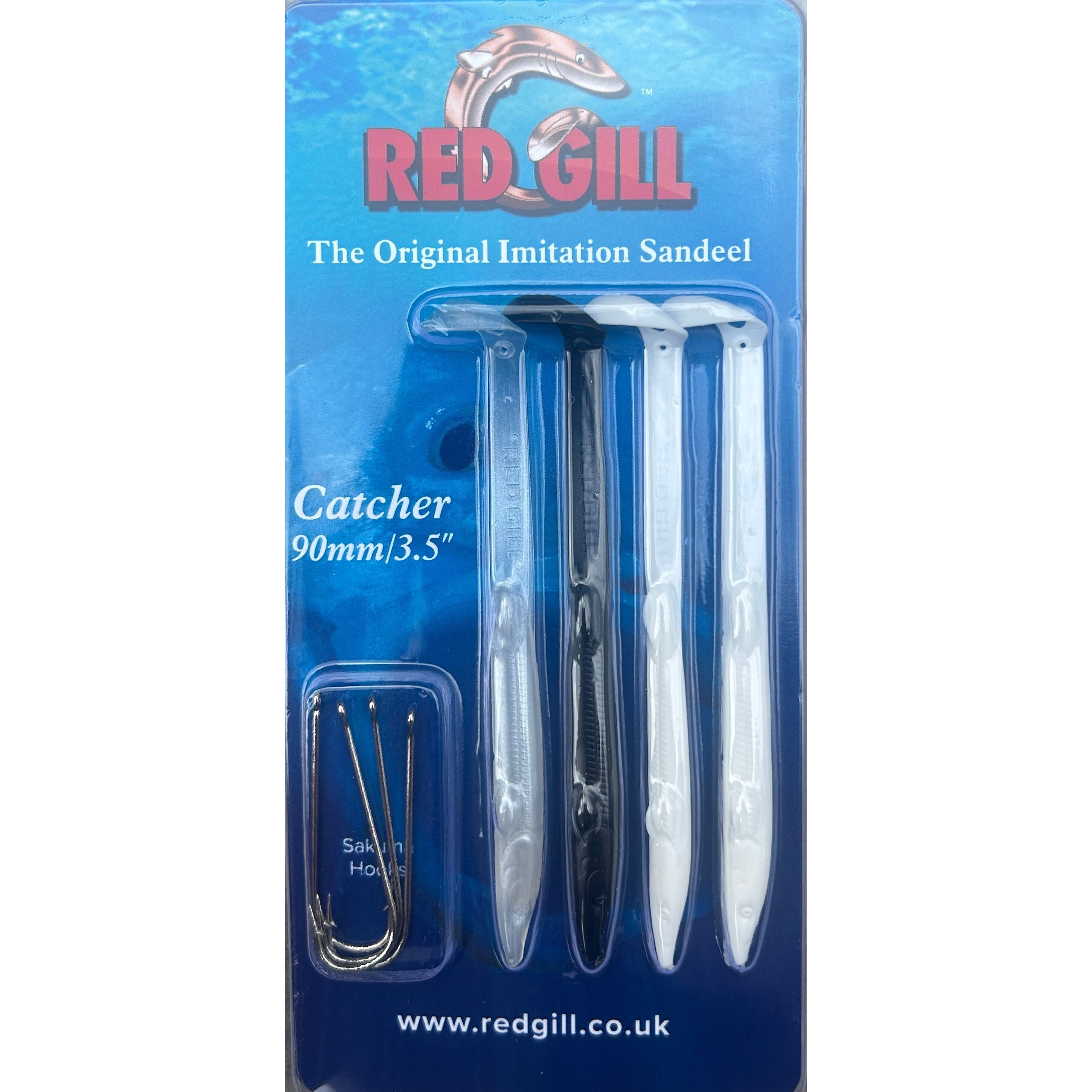 Red Gill Original Imitation Sandeel 90mm (Catcher)