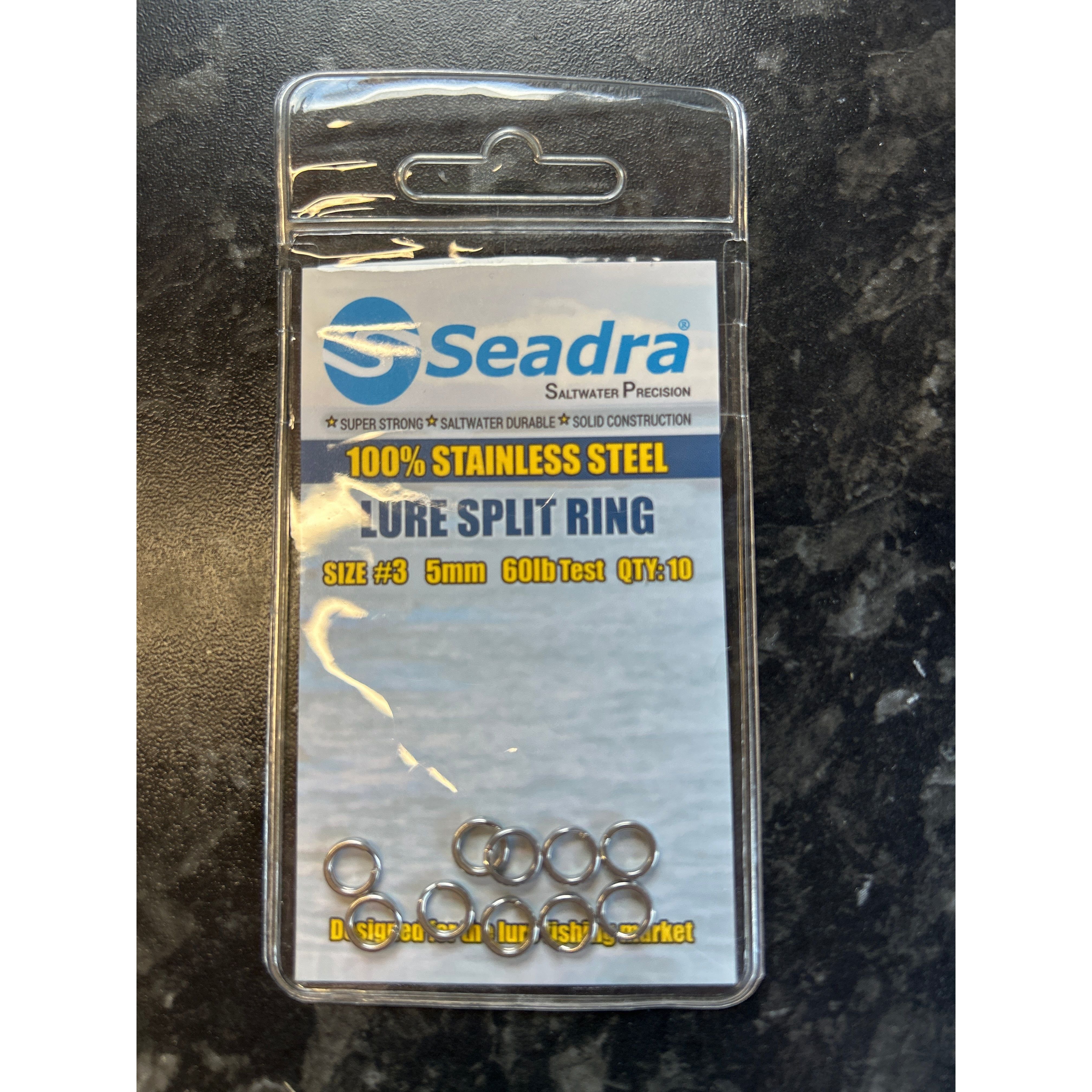 Split Rings for Bass Lures 10 pcs