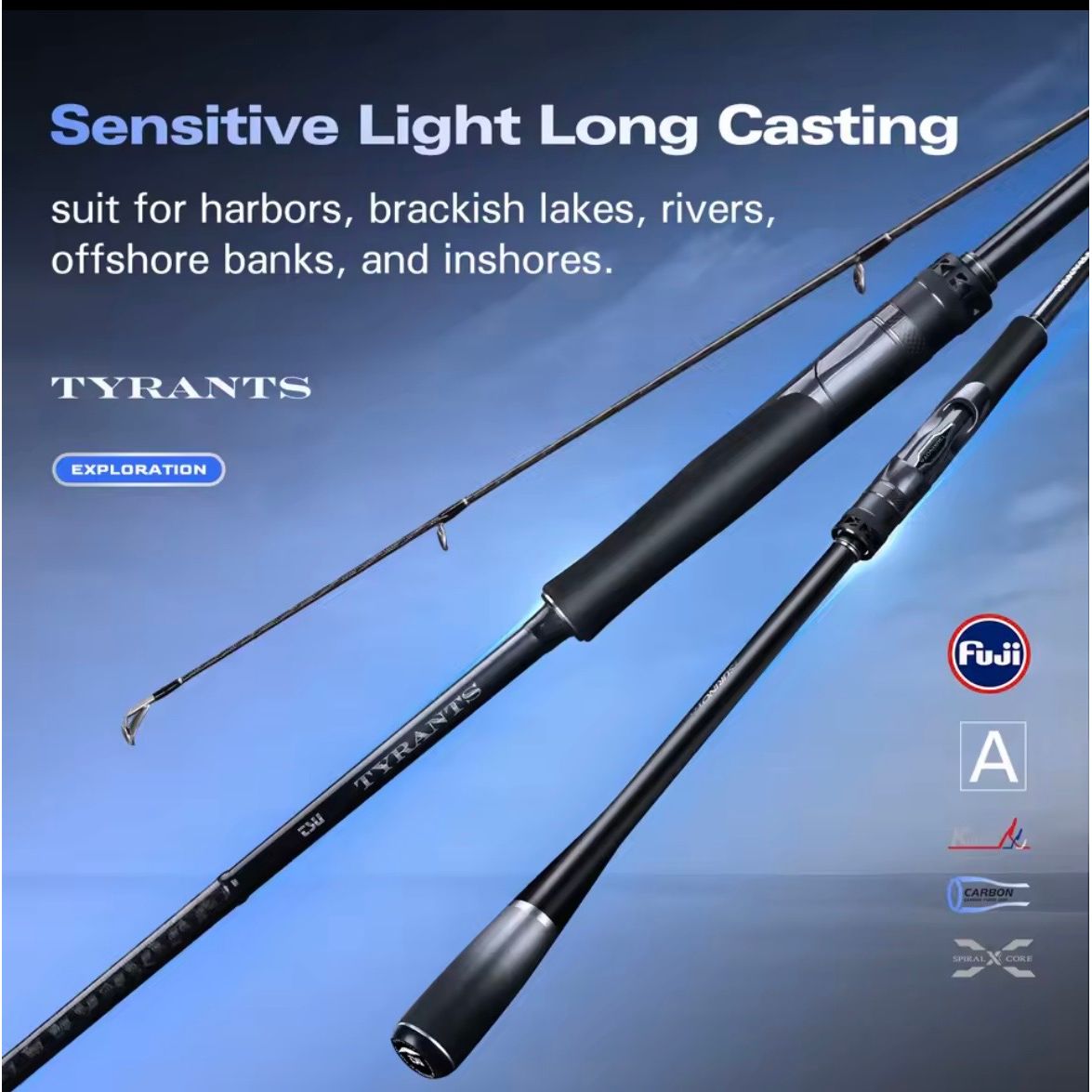 Tyrants Bass Rod Range