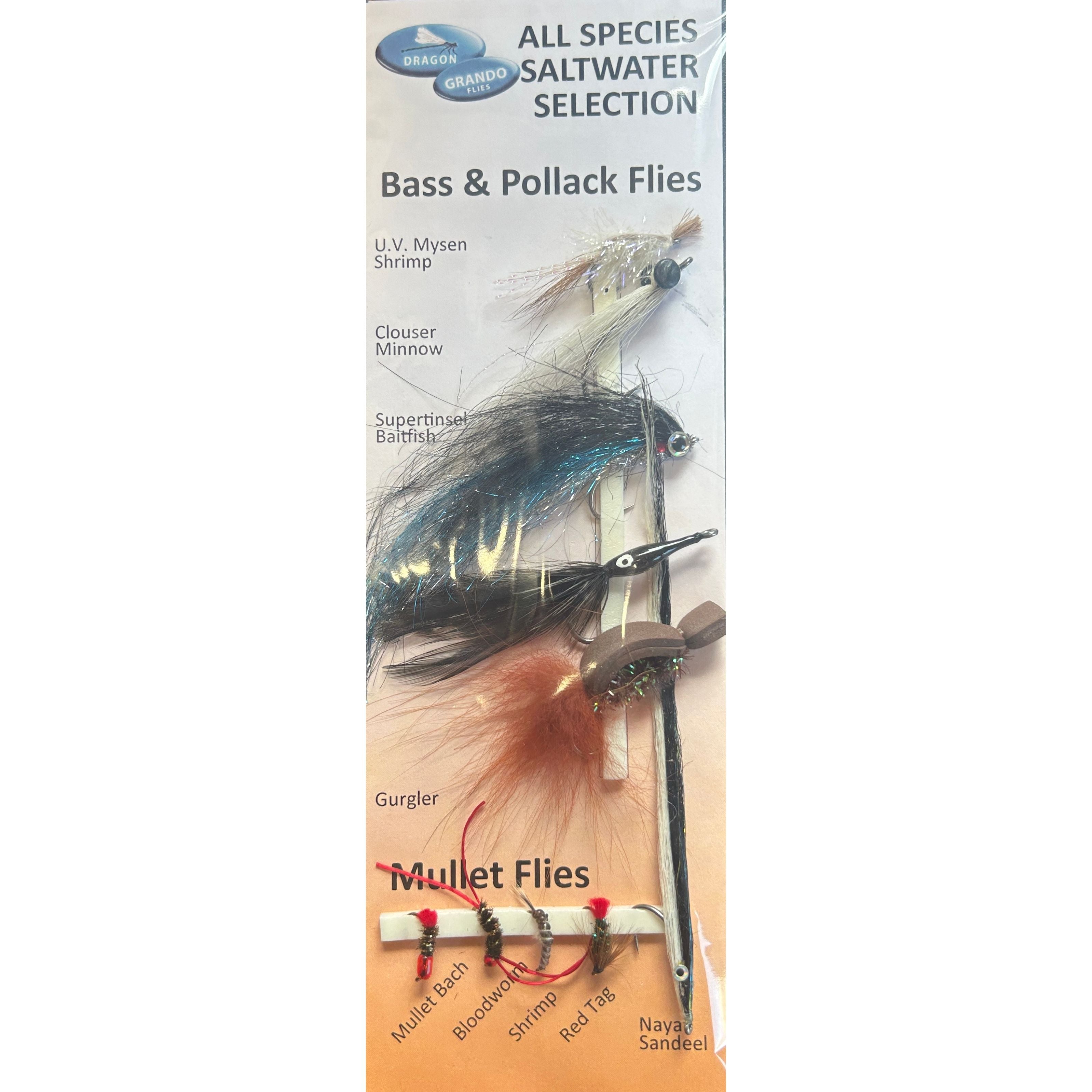 Saltwater Species Fly Packs