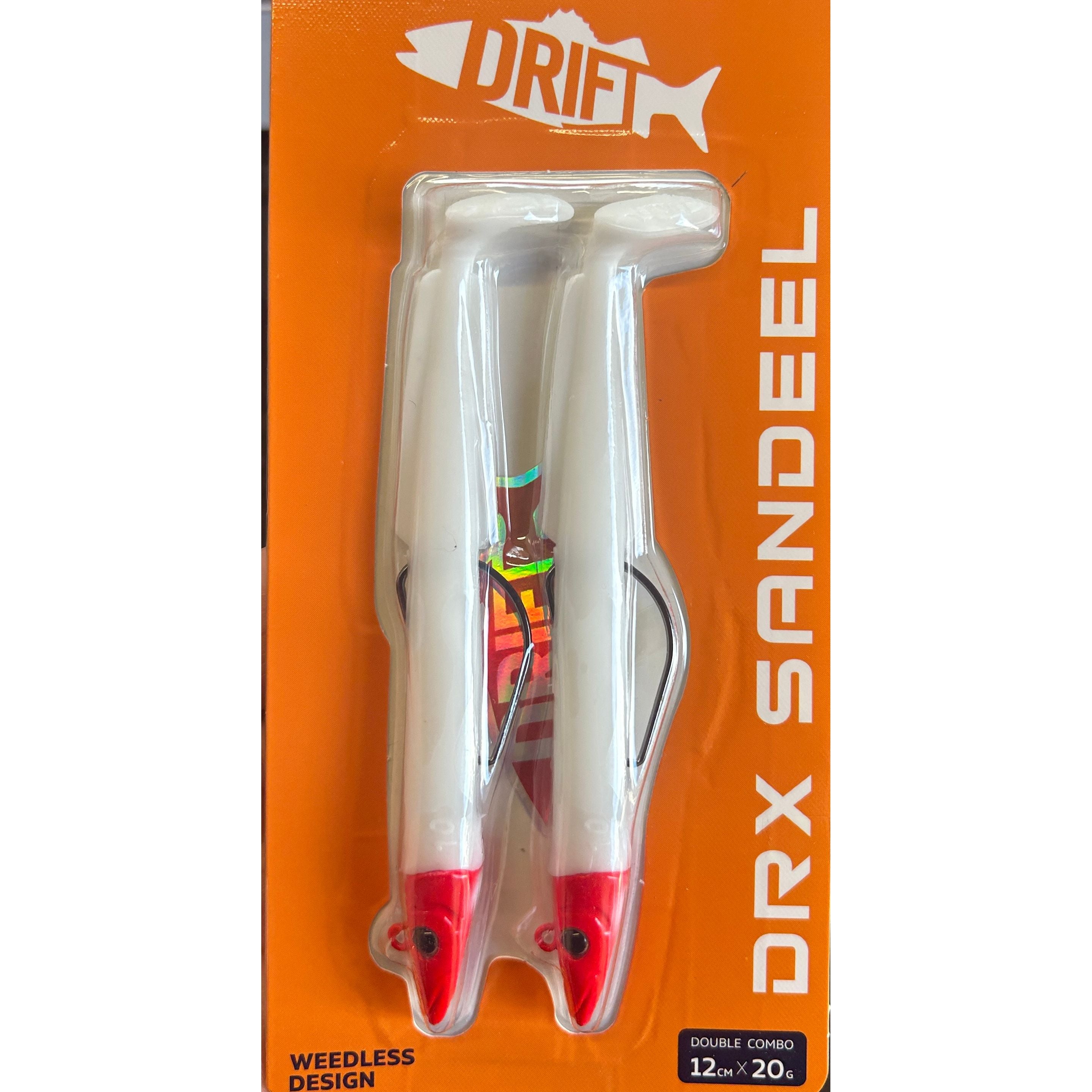 Drift DRX Weedless Sandeel Double Combo Bass Lure
