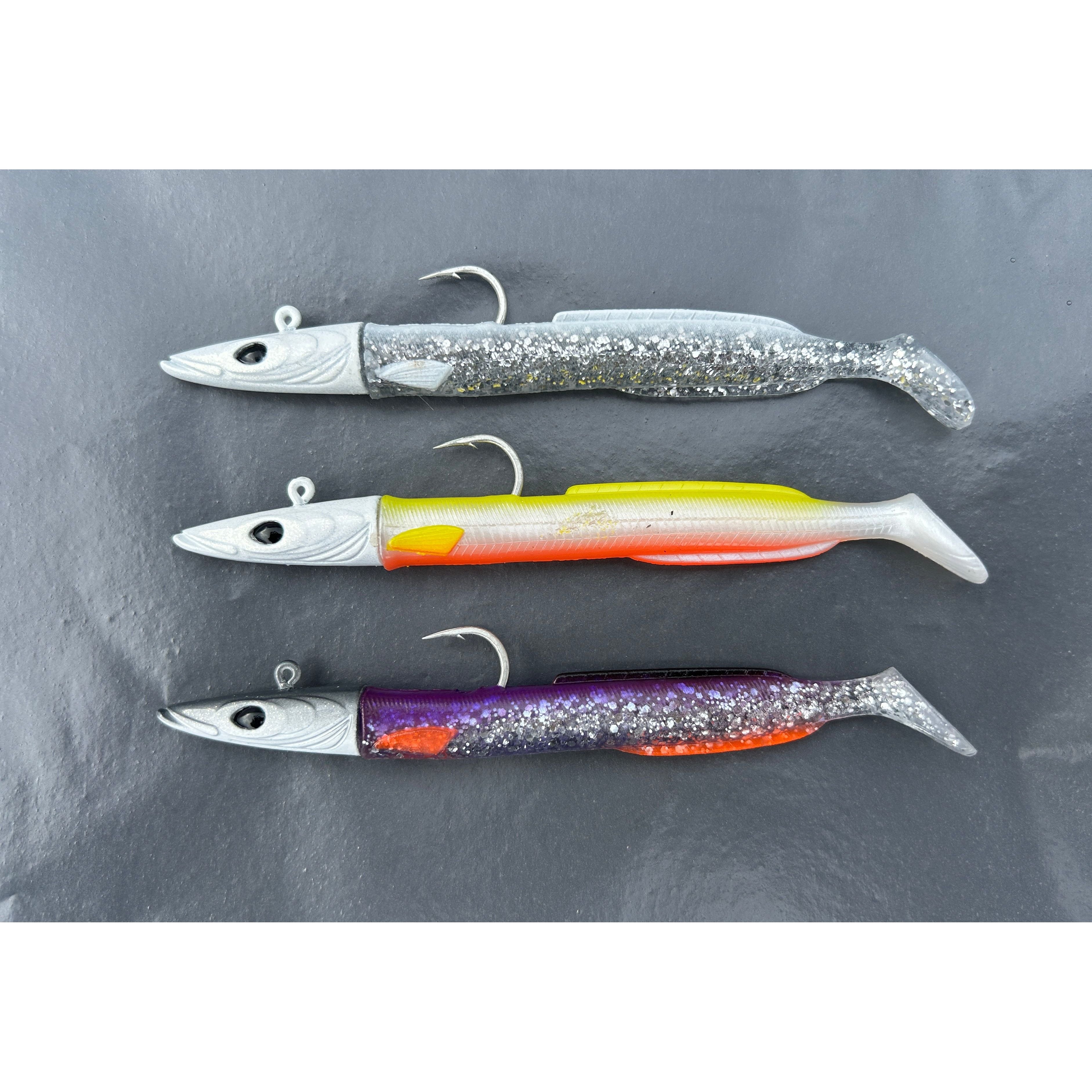 Weighted Sandeel Bass Lure 140mm & 110mm