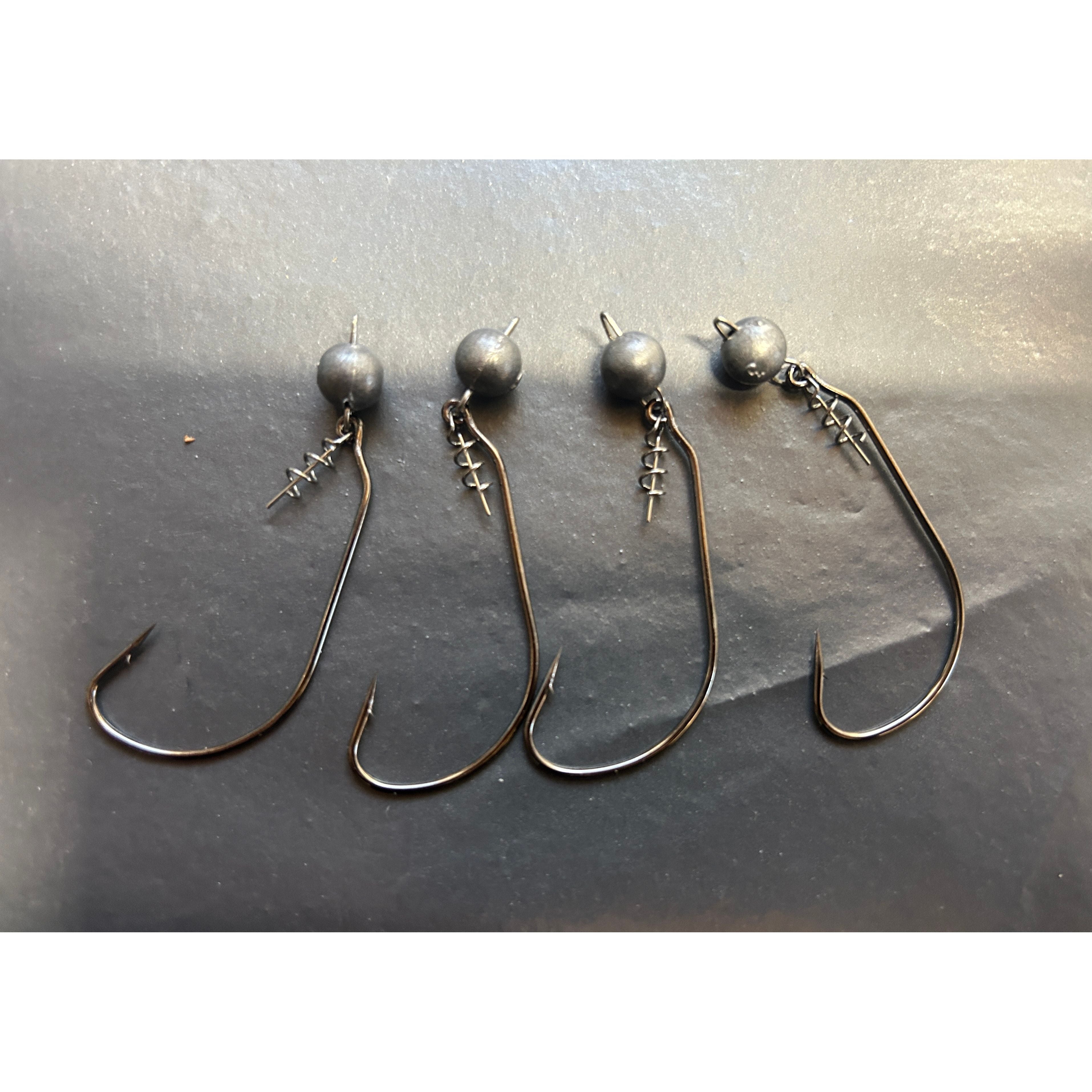 Twistlock Weedless Bass Hooks