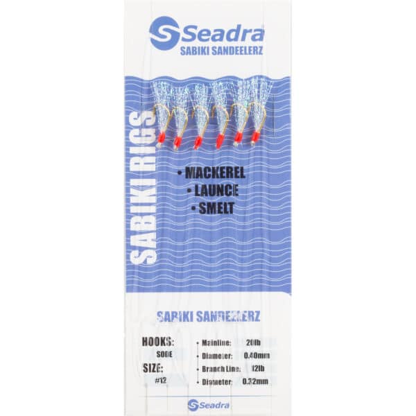 Seadra & Red Gill Bass Streamers and Mackerel Rigs