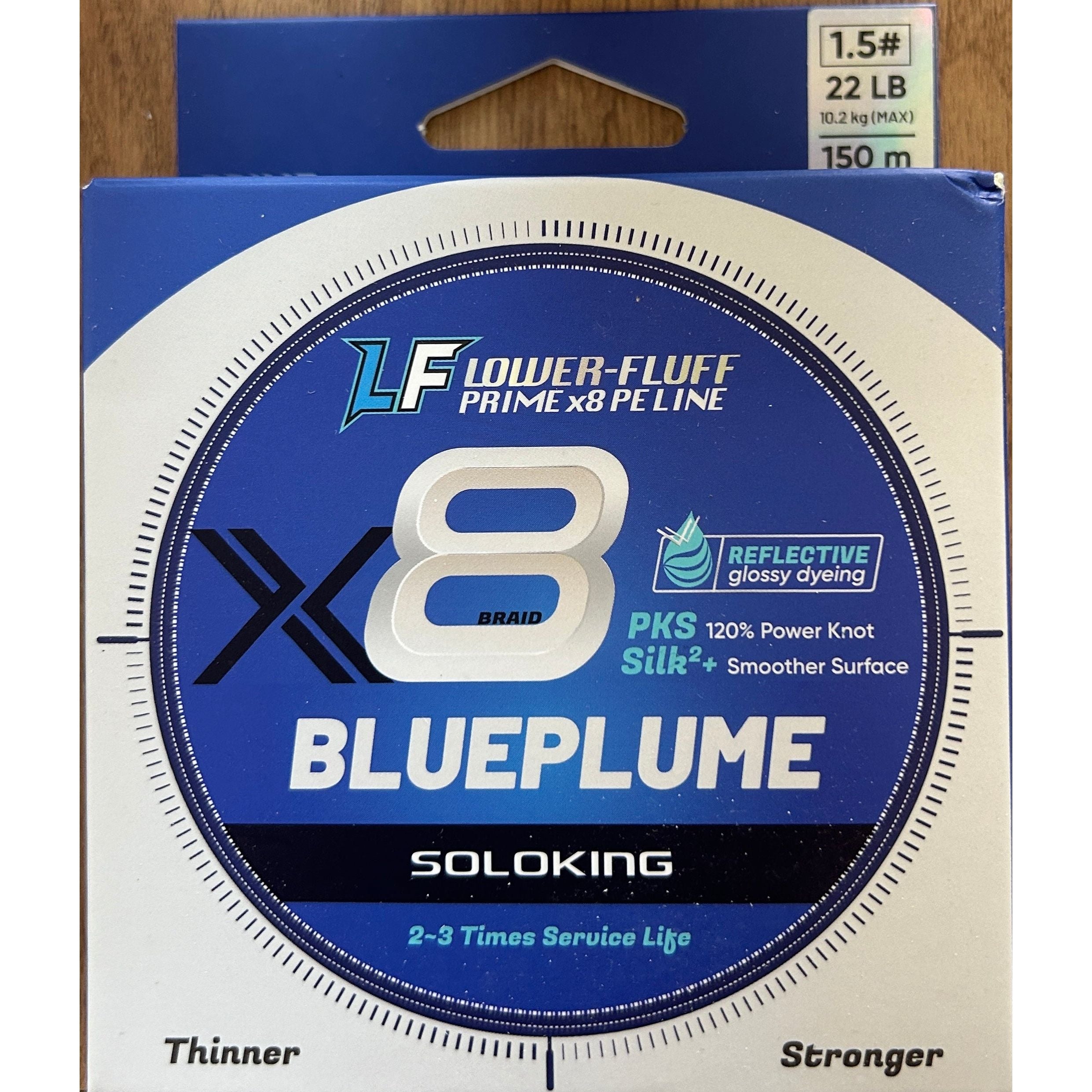 Fishing Braid Ultra Strength & Ultra Smooth x8 PE Blue & Green Fishing Line