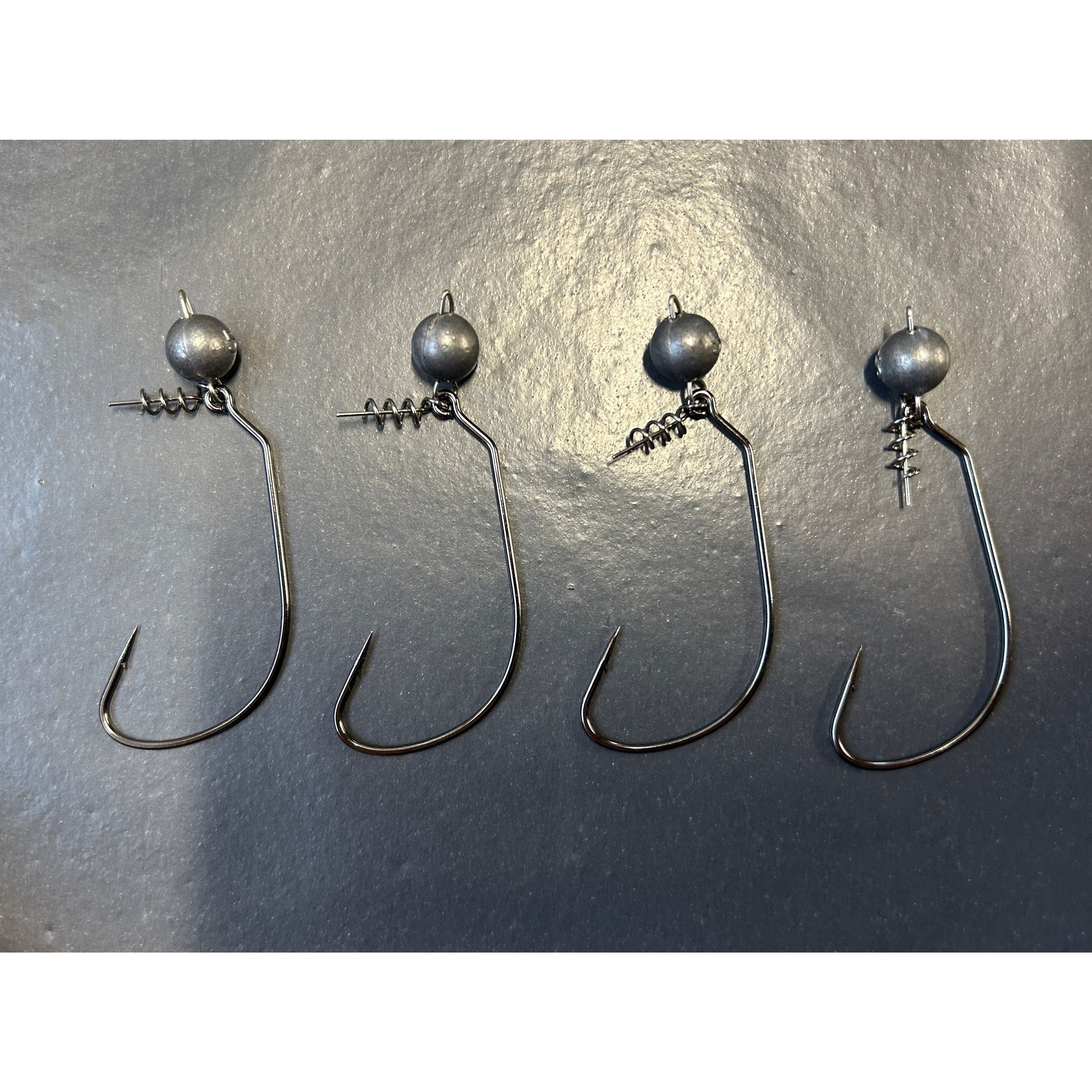 Twist Lock Weedless Bass Hooks