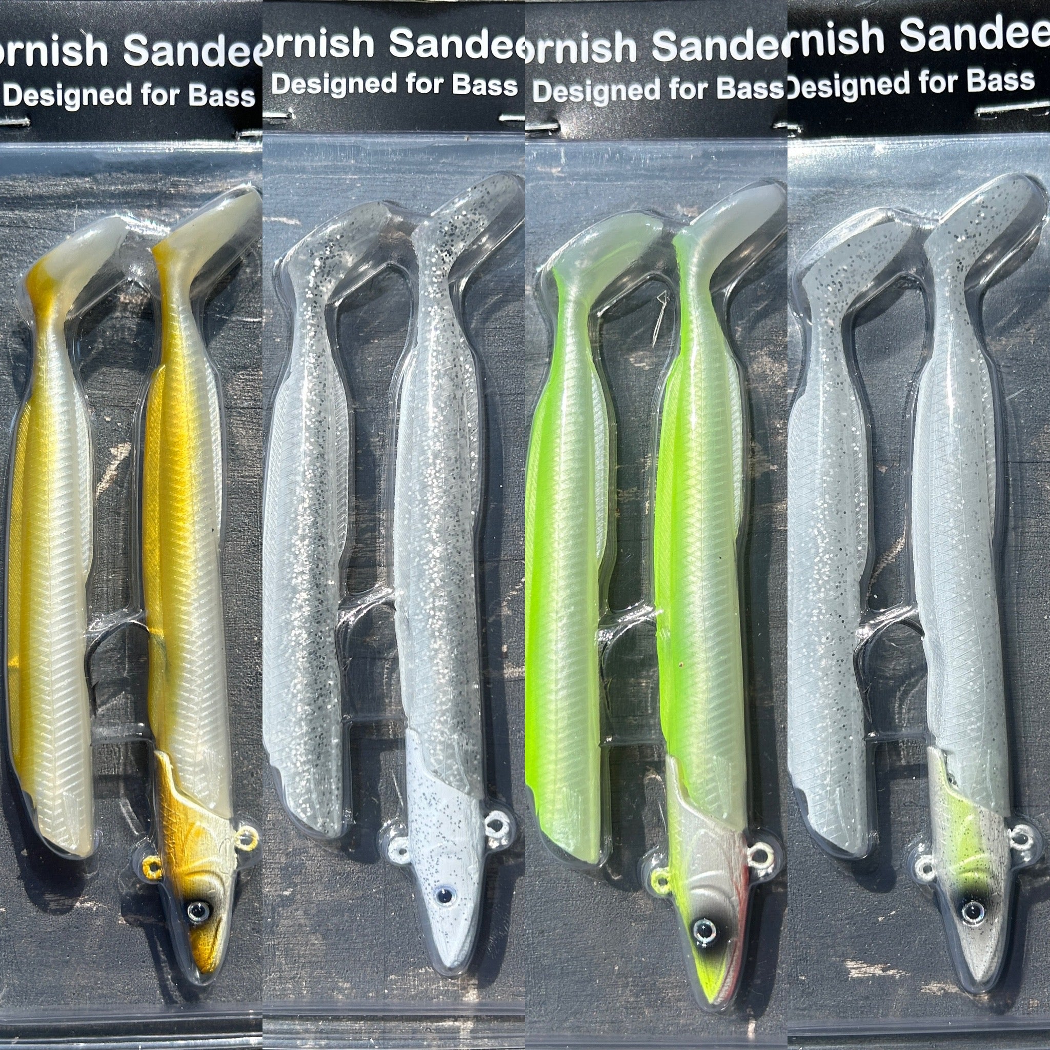 Weighted Sandeel Bass Lure 120mm 23g