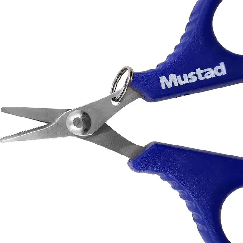 Mustad Serrated Braid Scissors 3.5"