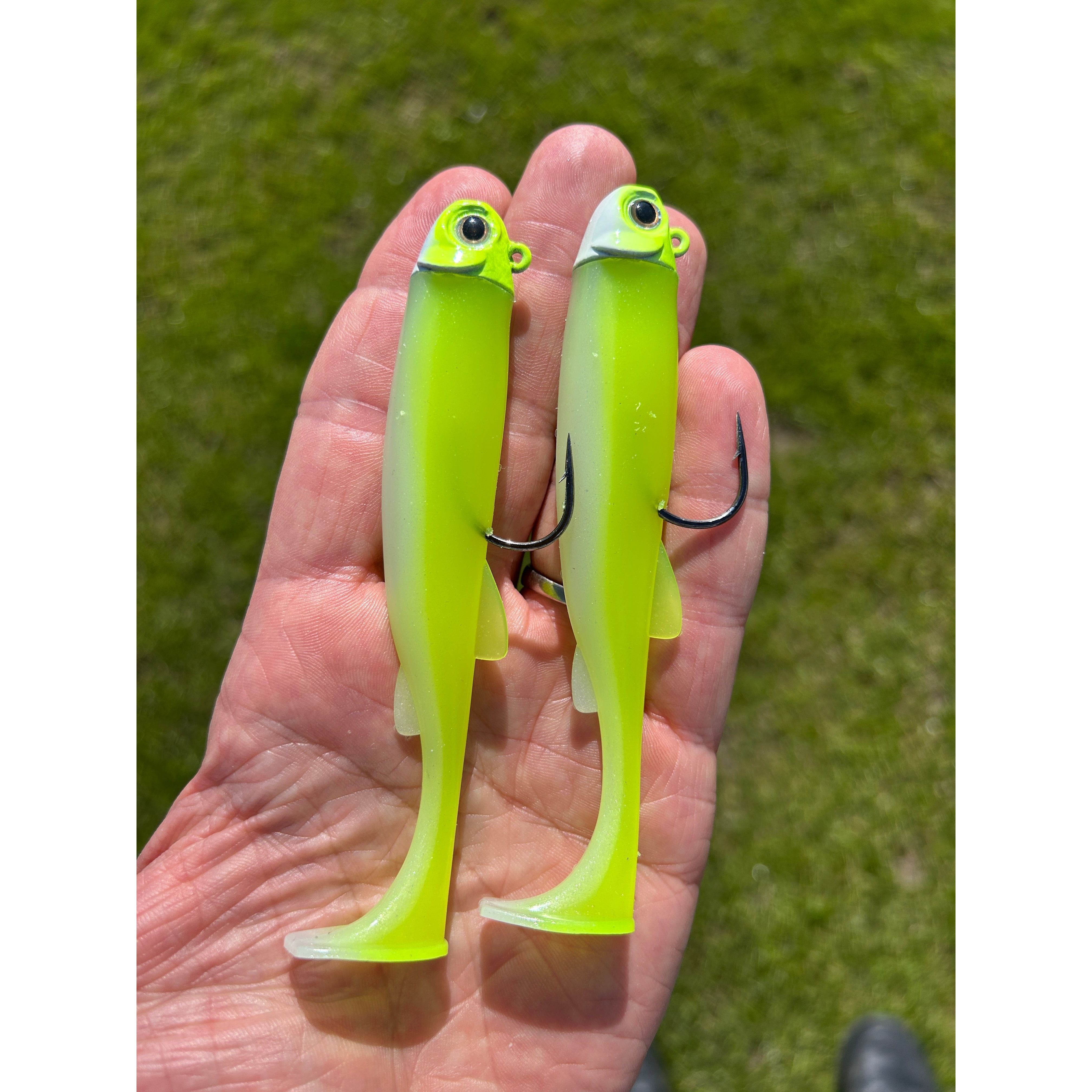 SEADRA PADDLE SHAD DOUBLE COMBO BASS LURE SET (NEW 2025)