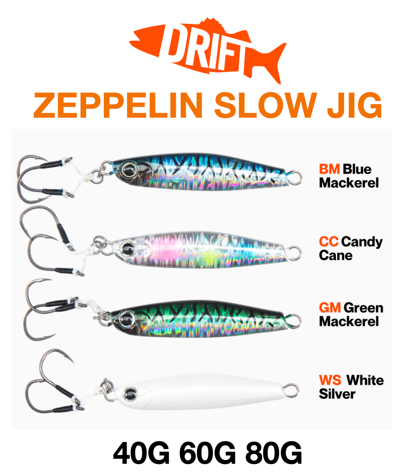 Drift Zeppelin Boat Jig