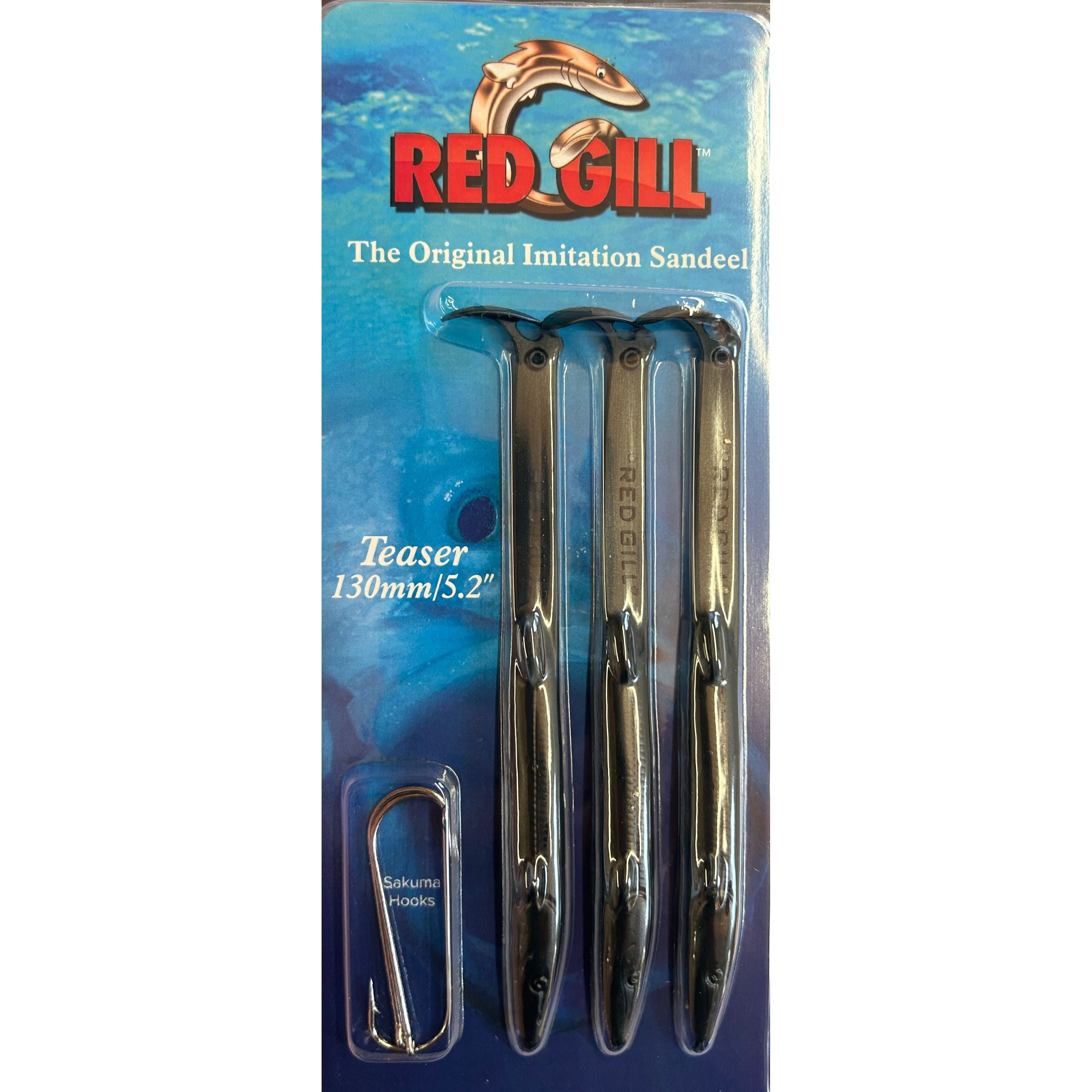 Red Gill Original Teaser, Rascal, Catcher & Flasher Bass Lure Sets