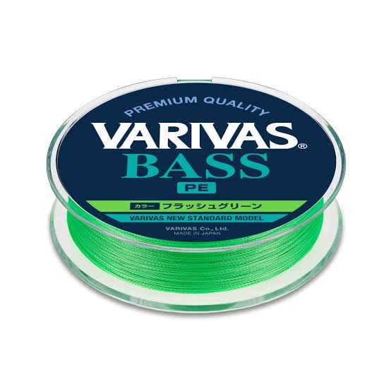 Varivas Bass PE X4 Braid – Hi-Vis Green
