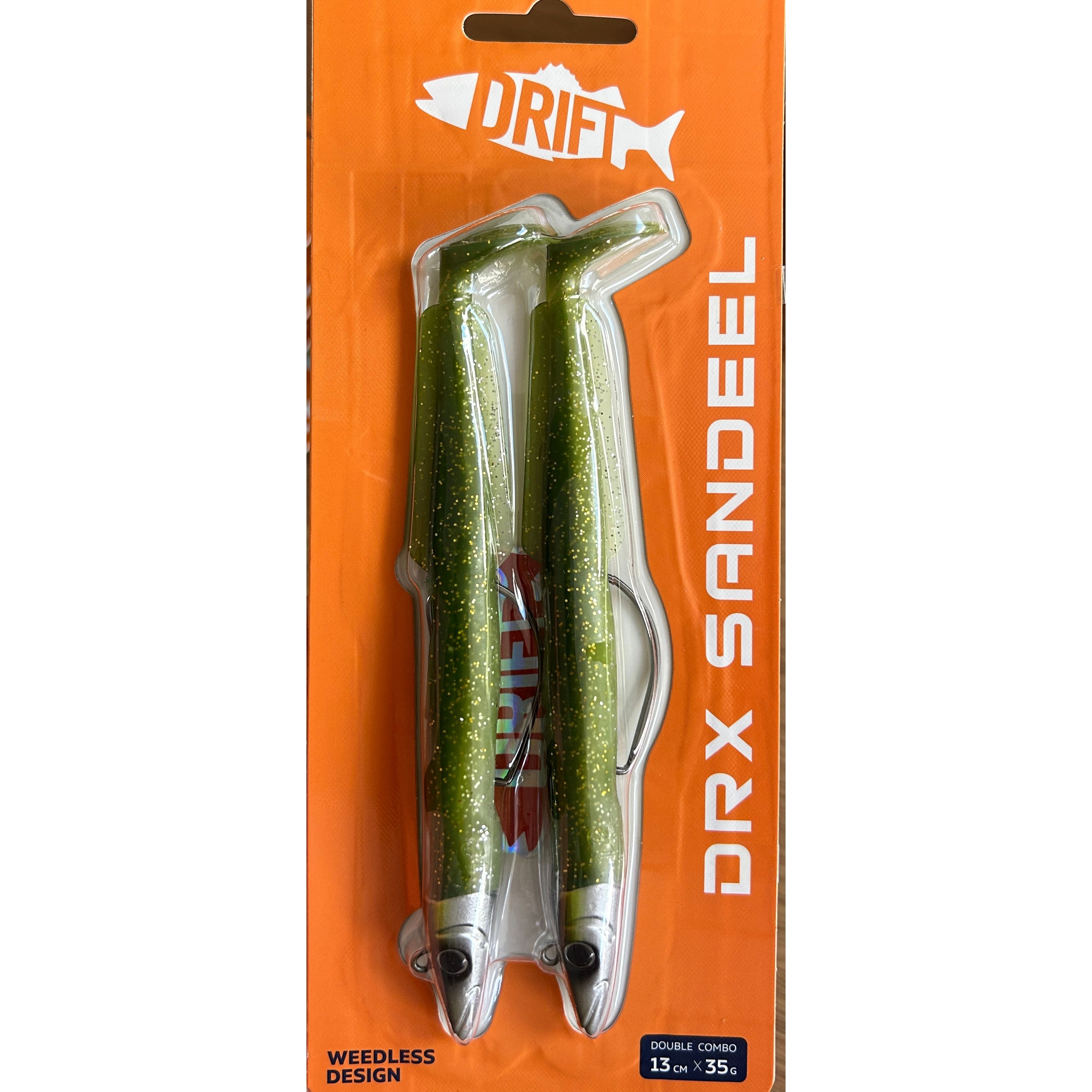 Drift DRX Weedless Sandeel Double Combo Bass Lure