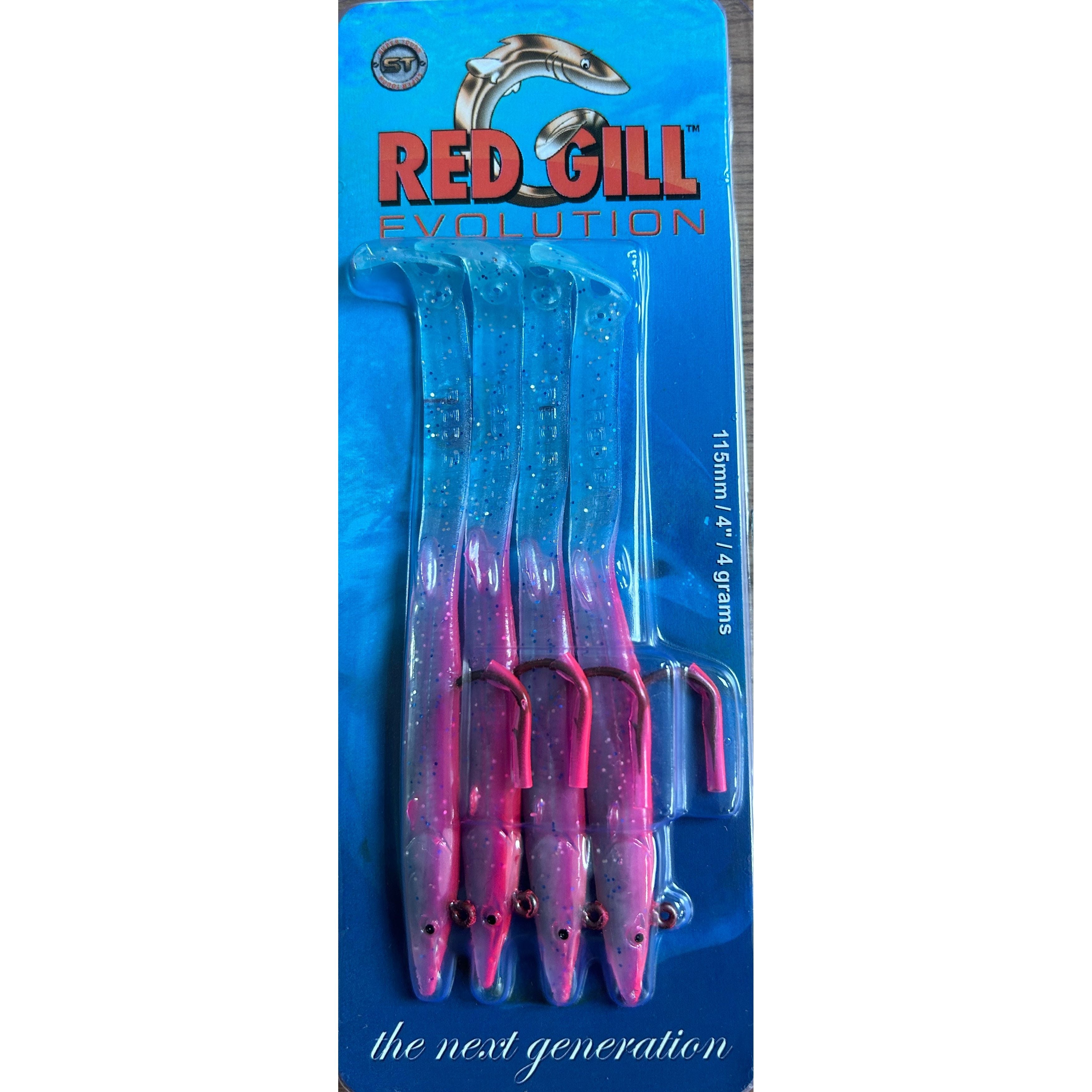 Red Gill Evolution Bass Lures