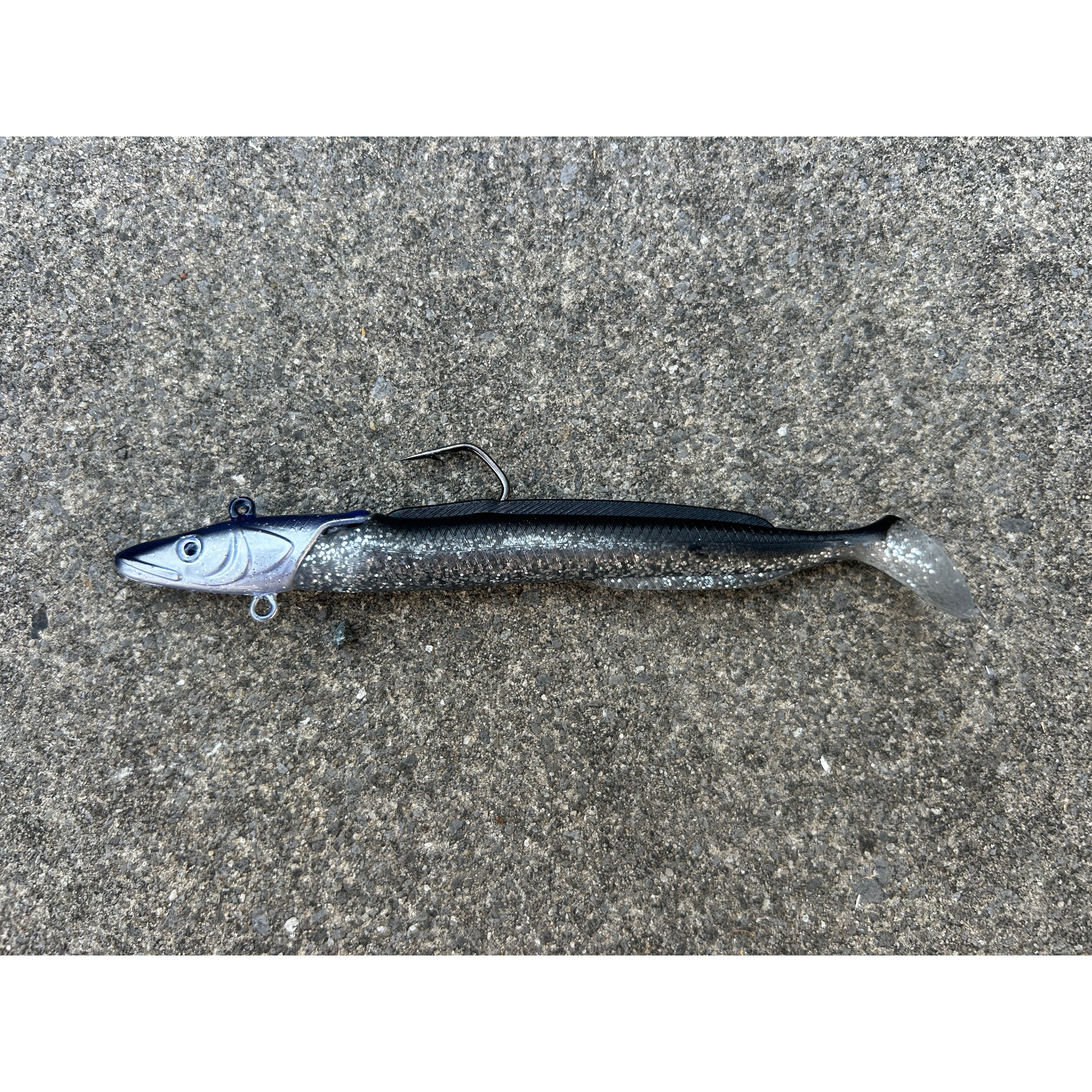 Weighted Sandeel Bass Lure 120mm 23g