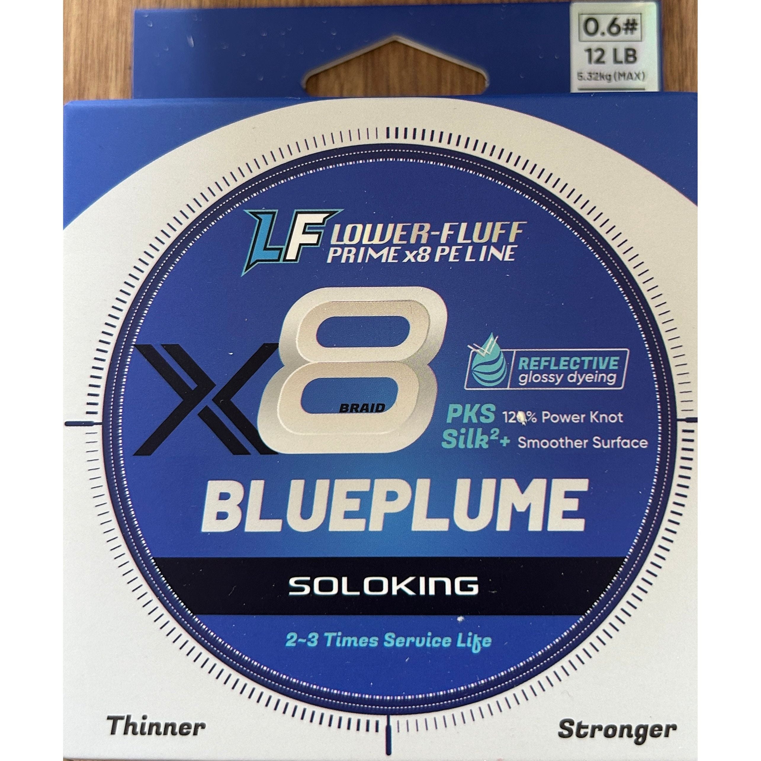 Fishing Braid Ultra Strength & Ultra Smooth x8 PE Blue & Green Fishing Line