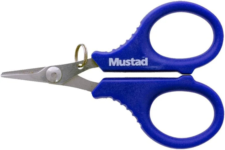 Mustad Serrated Braid Scissors 3.5"
