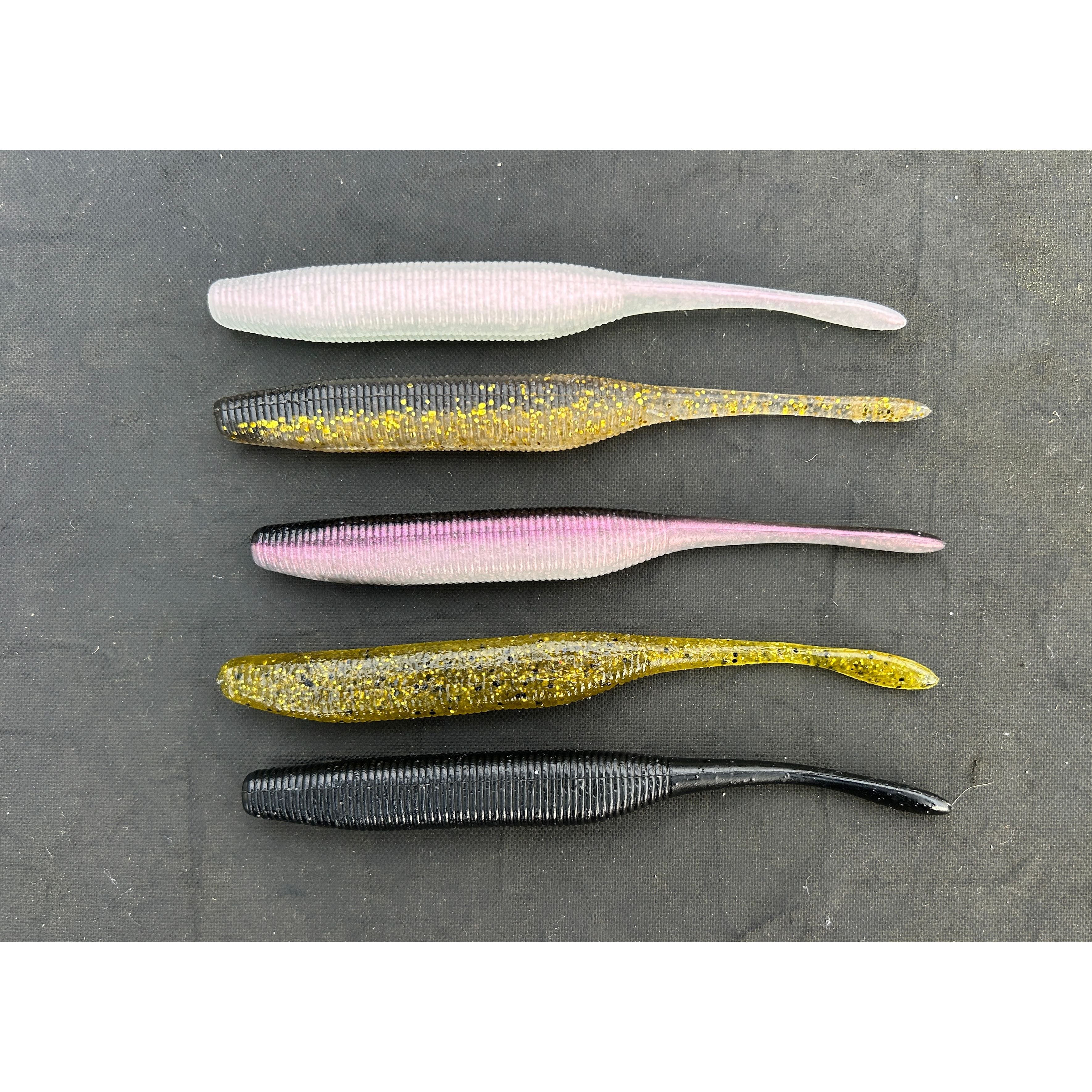 bass lure sets 5” Stick Tail Bass Lure Sets
