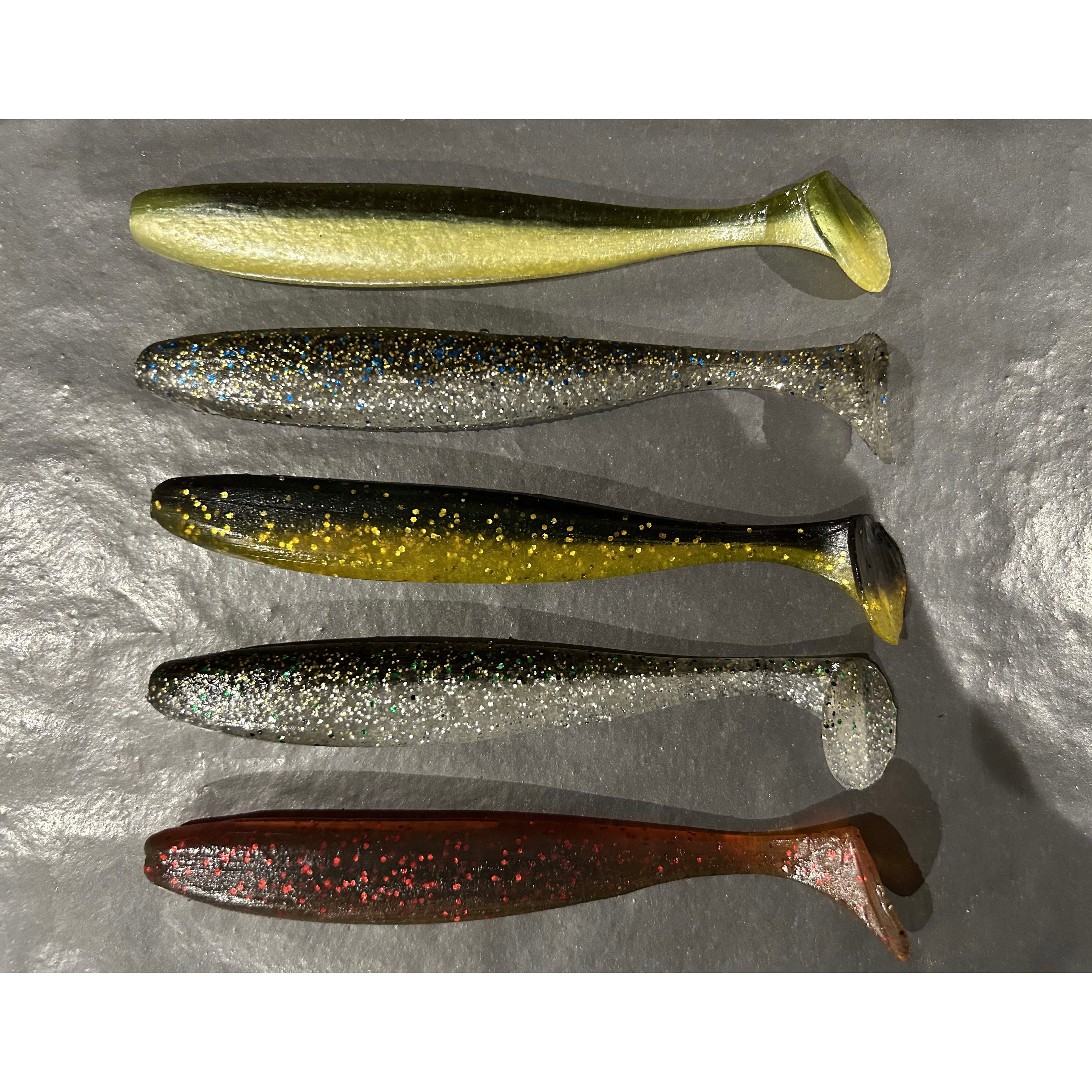 5” Supersoft Paddletail Bass Lure Sets