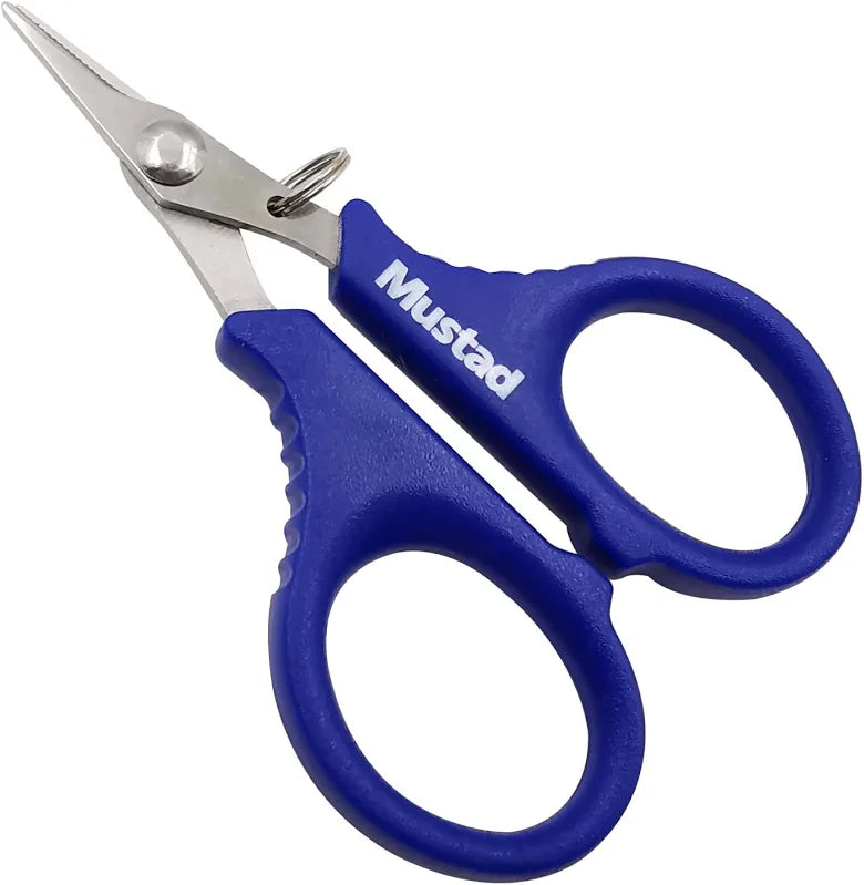 Mustad Serrated Braid Scissors 3.5"