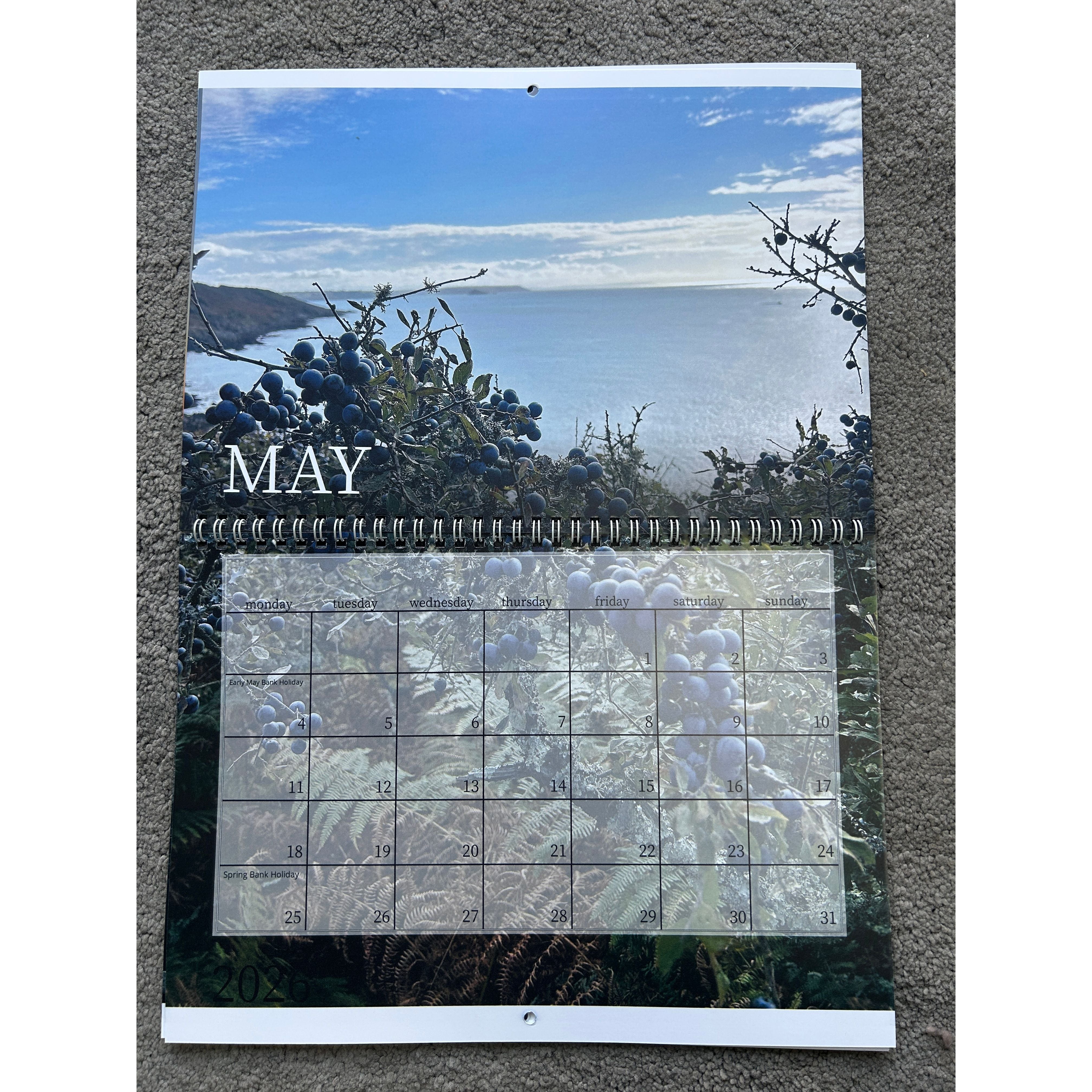 2026 South East Cornwall Calendar