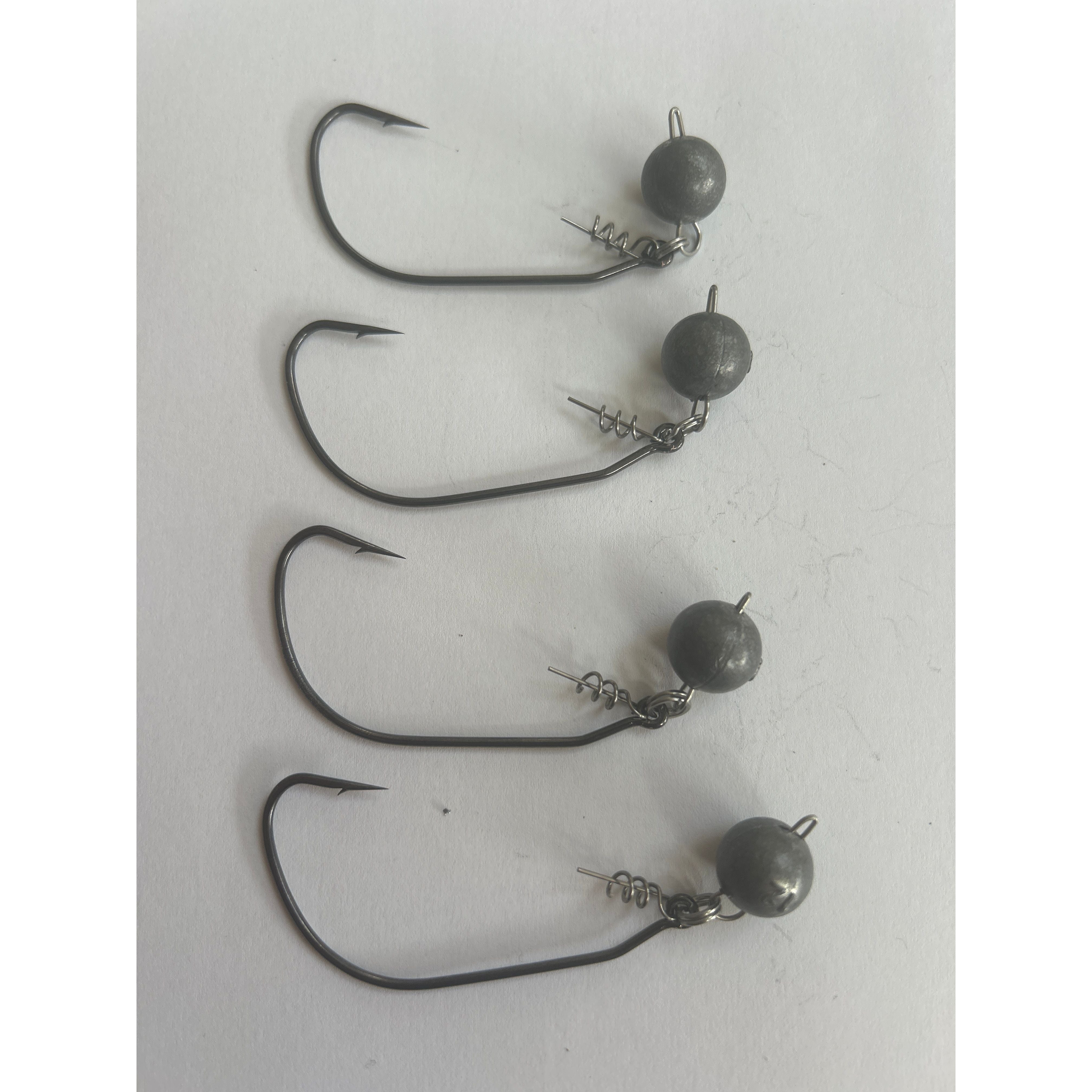 Twistlock Weedless Weighted Ball/Cheb Bass Hooks