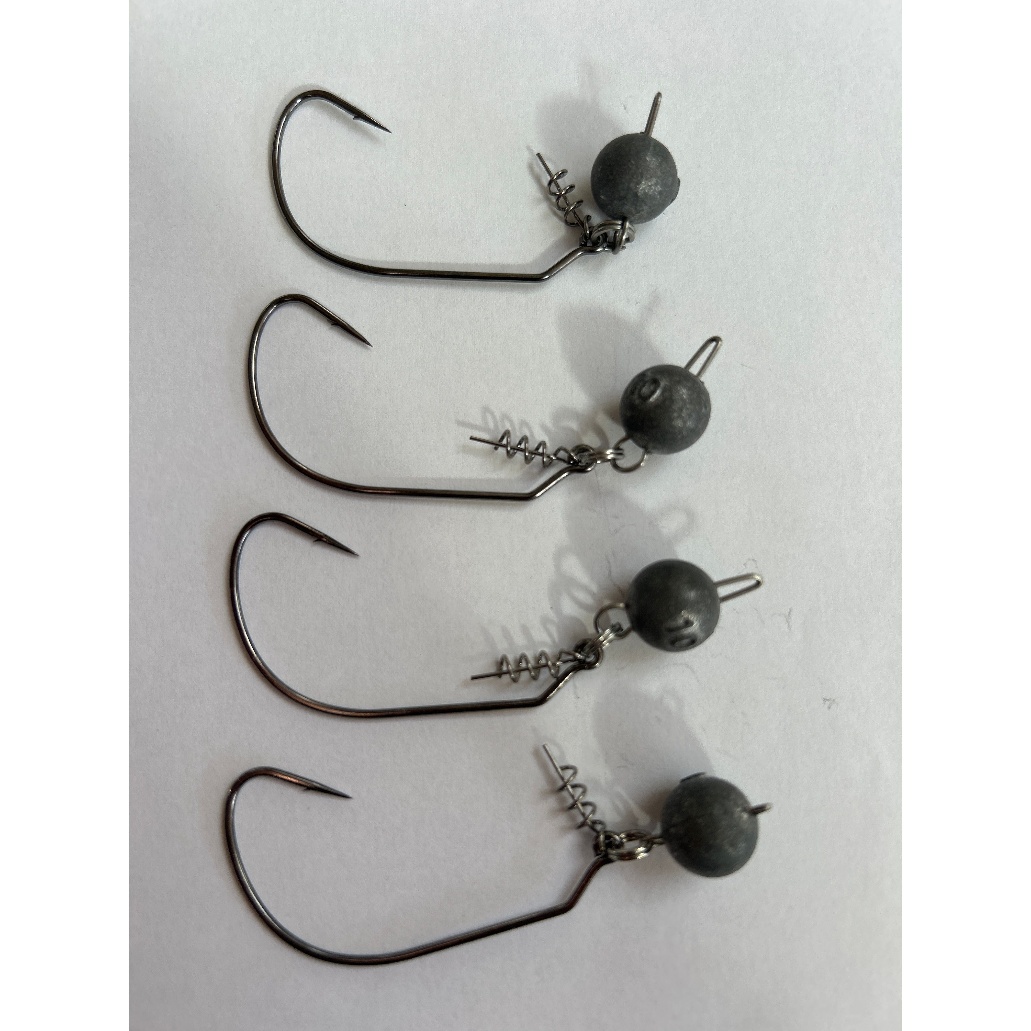 Twistlock Weedless Weighted Ball/Cheb Bass Hooks