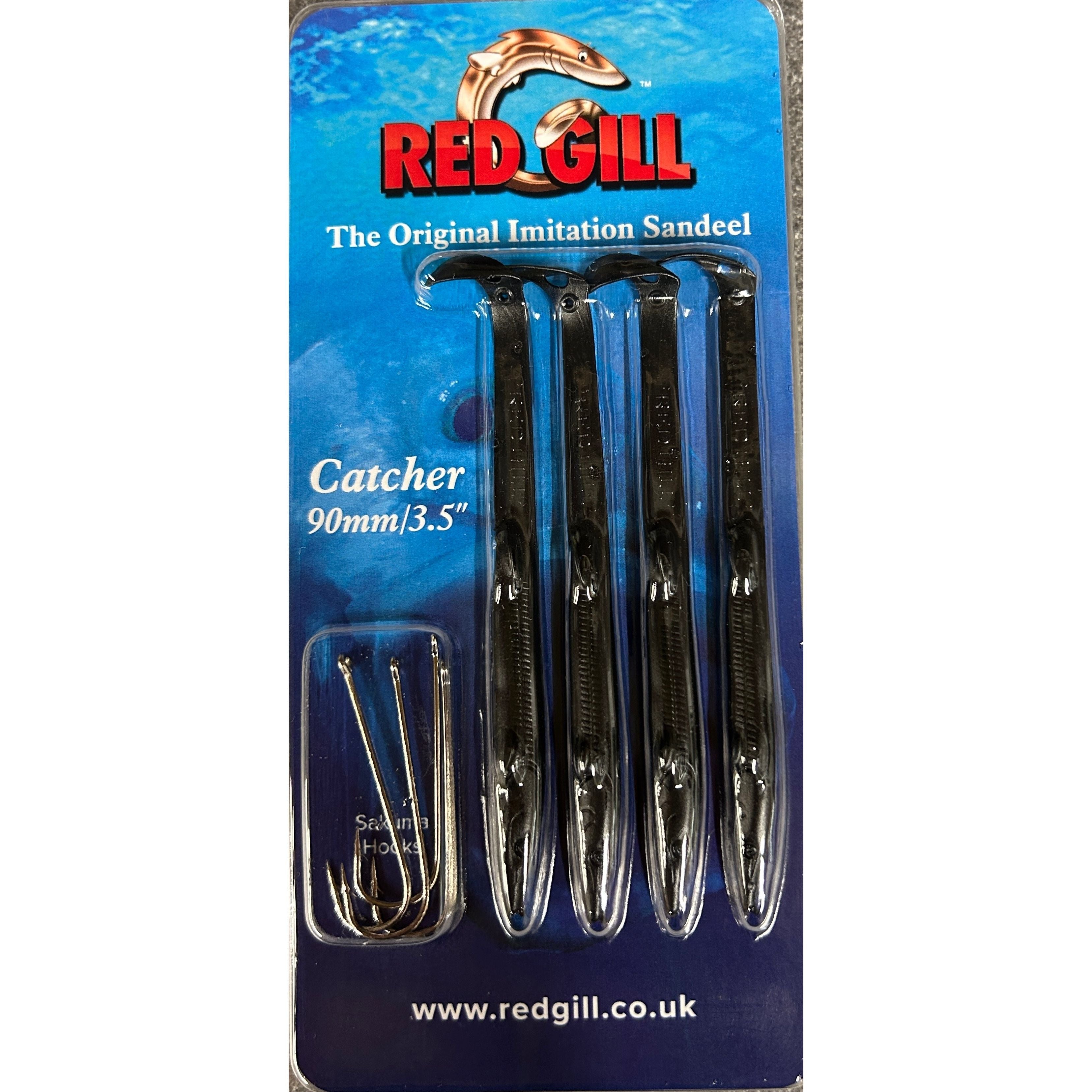 Red Gill Original Imitation Sandeel 90mm (Catcher)