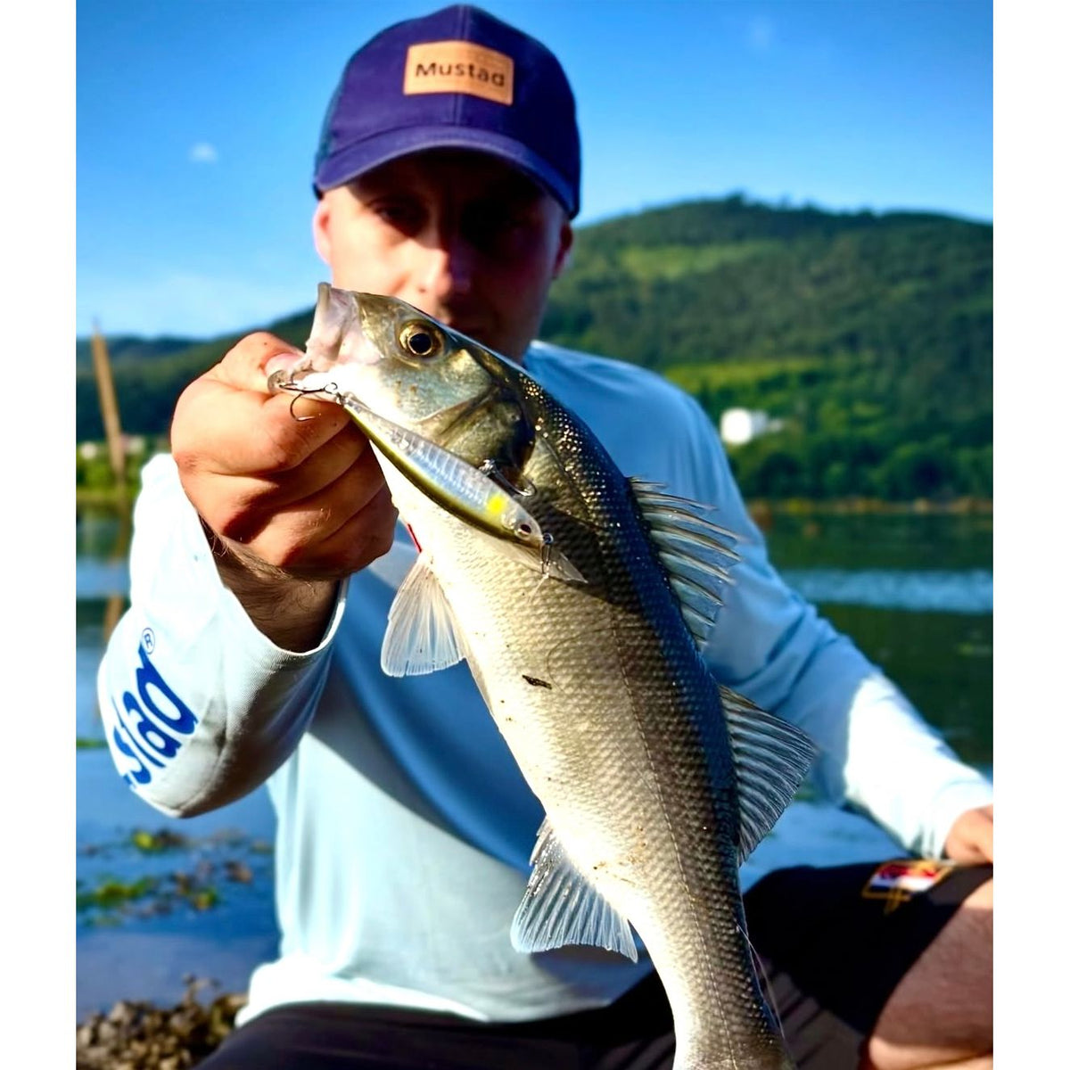 Small Surface Mustad Vertebrata Topwater Bass Lure 95mm 13g