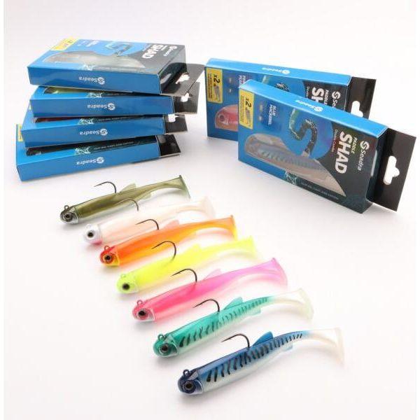 SEADRA PADDLE SHAD DOUBLE COMBO BASS LURE SET (NEW 2025)