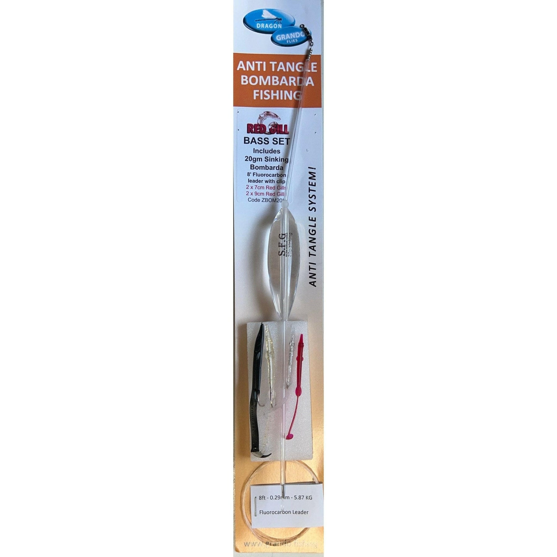 Anti-Tangle Bombarda Saltwater Species Fishing Float Systems