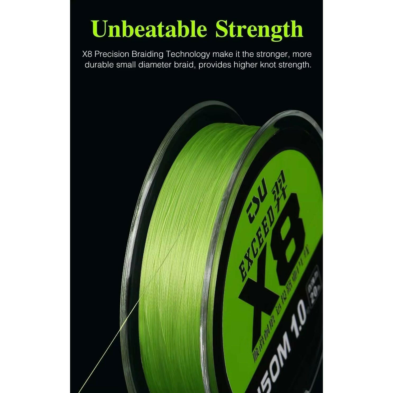 Braided line for bass discount