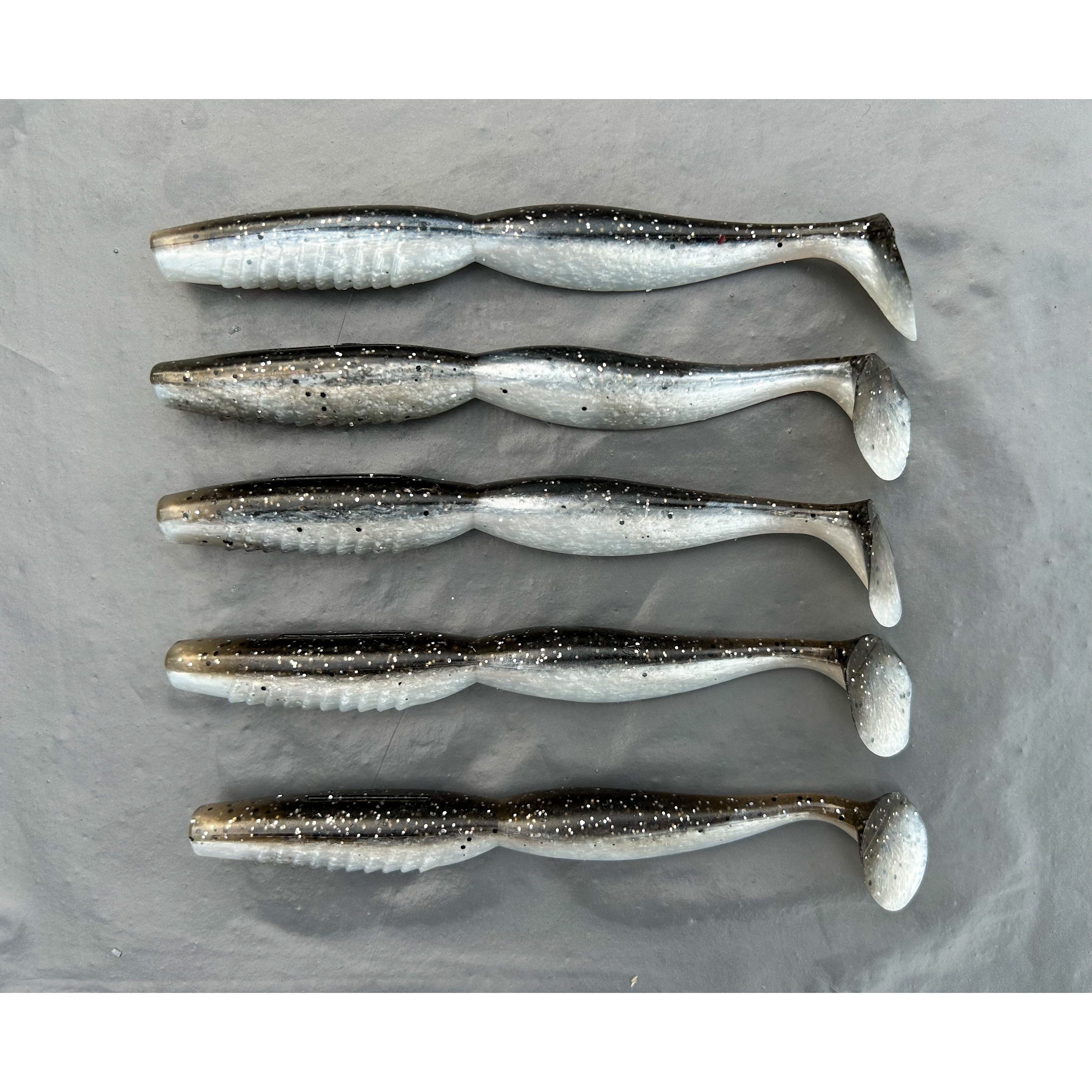 5” Spindle Paddle tail Spinning Lure Sets