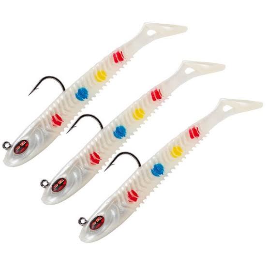 Red Gill Vibro Shad Bass Lures 130mm 22g (3 Pack)