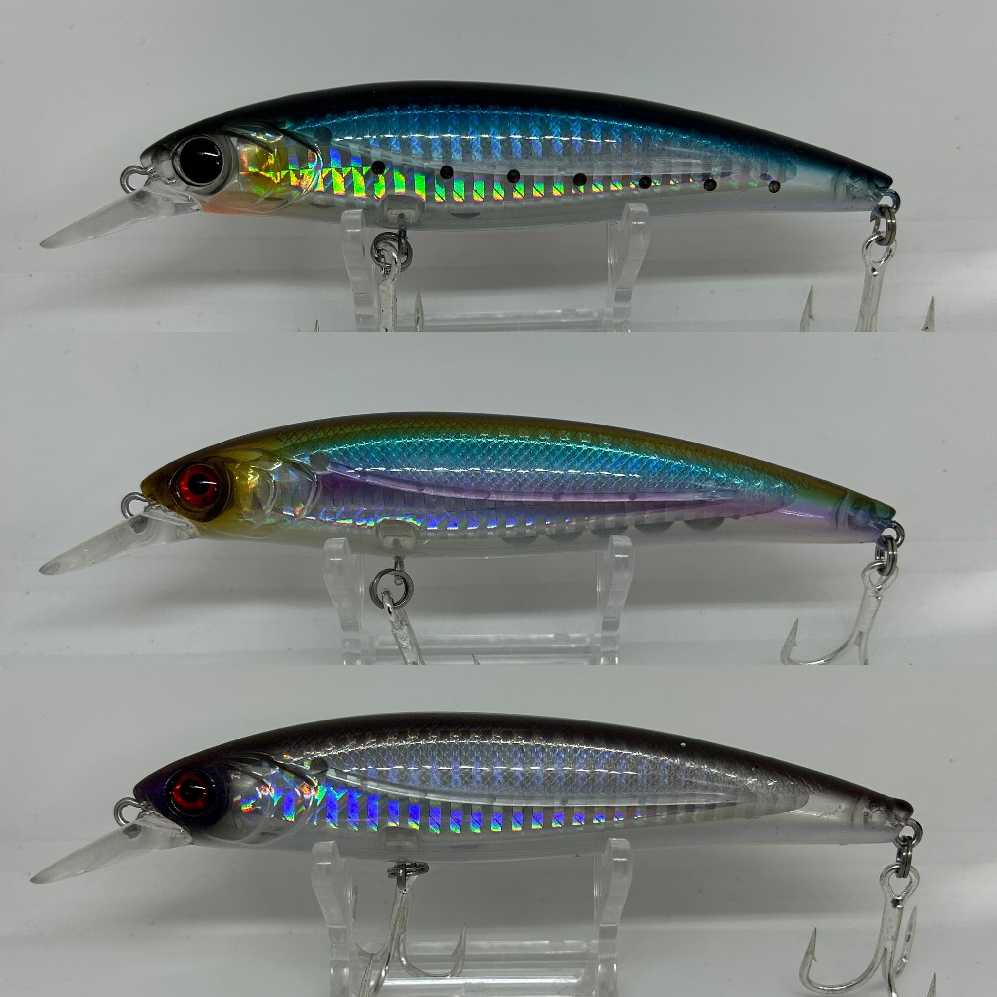 Medium 3D Holographic 3m Deep Diving Bass Lure 120mm 24g - Bass Lures UK