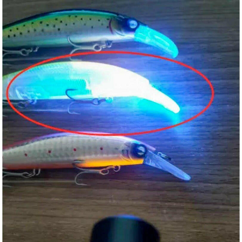 blue fishing lure mid diver Medium Deep Diving 3m Bass Lure 90mm 29g