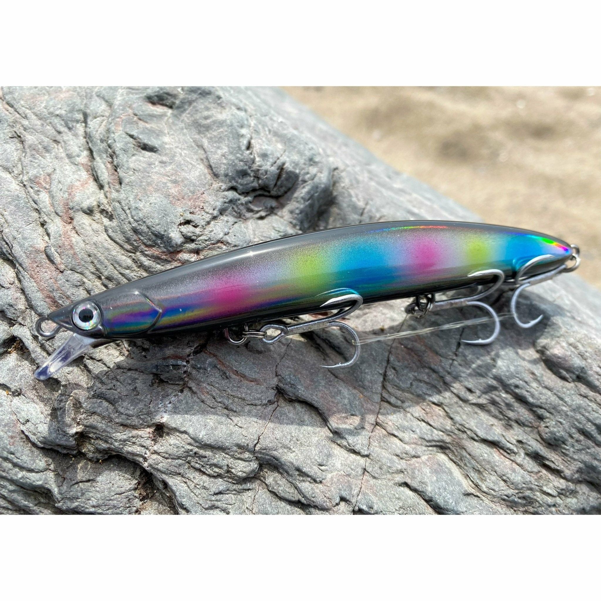 Medium Shallow Diving Gliding 2m Bass Lure 125mm 20g - Bass Lures UK