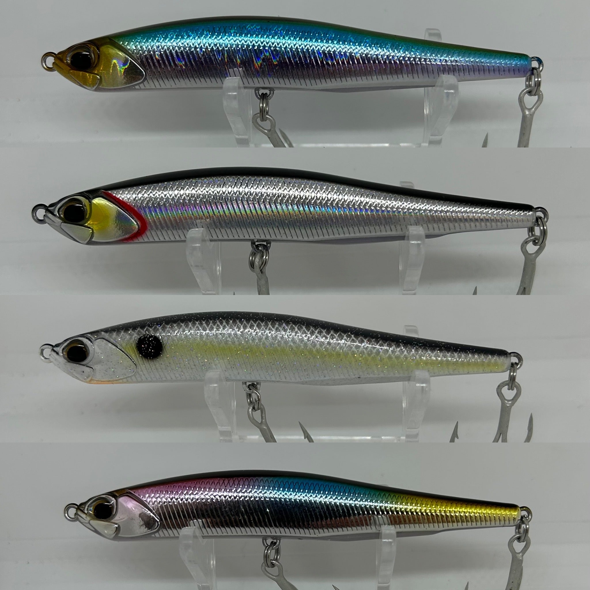 Medium & Small Long Casting Sinking “Wobblers” Bass Lures - Bass Lures UK