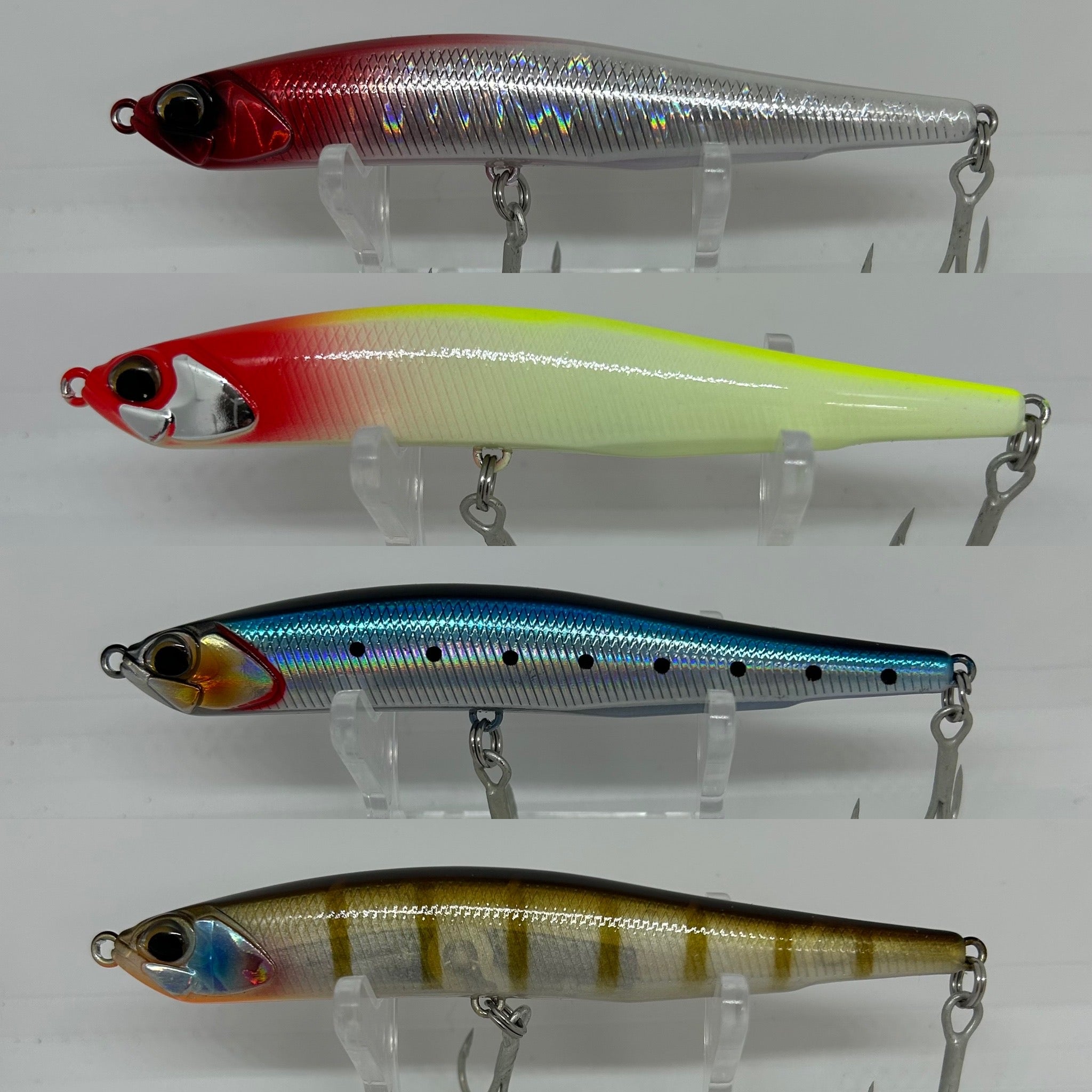 Medium & Small Long Casting Sinking “Wobblers” Bass Lures - Bass Lures UK