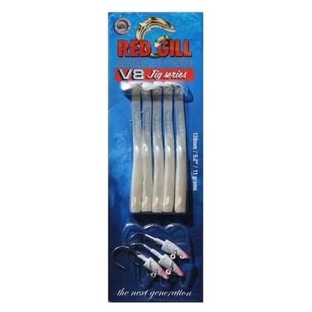 Red Gill Evolution V8 Jig Series Bass Lure Sets - Bass Lures UK