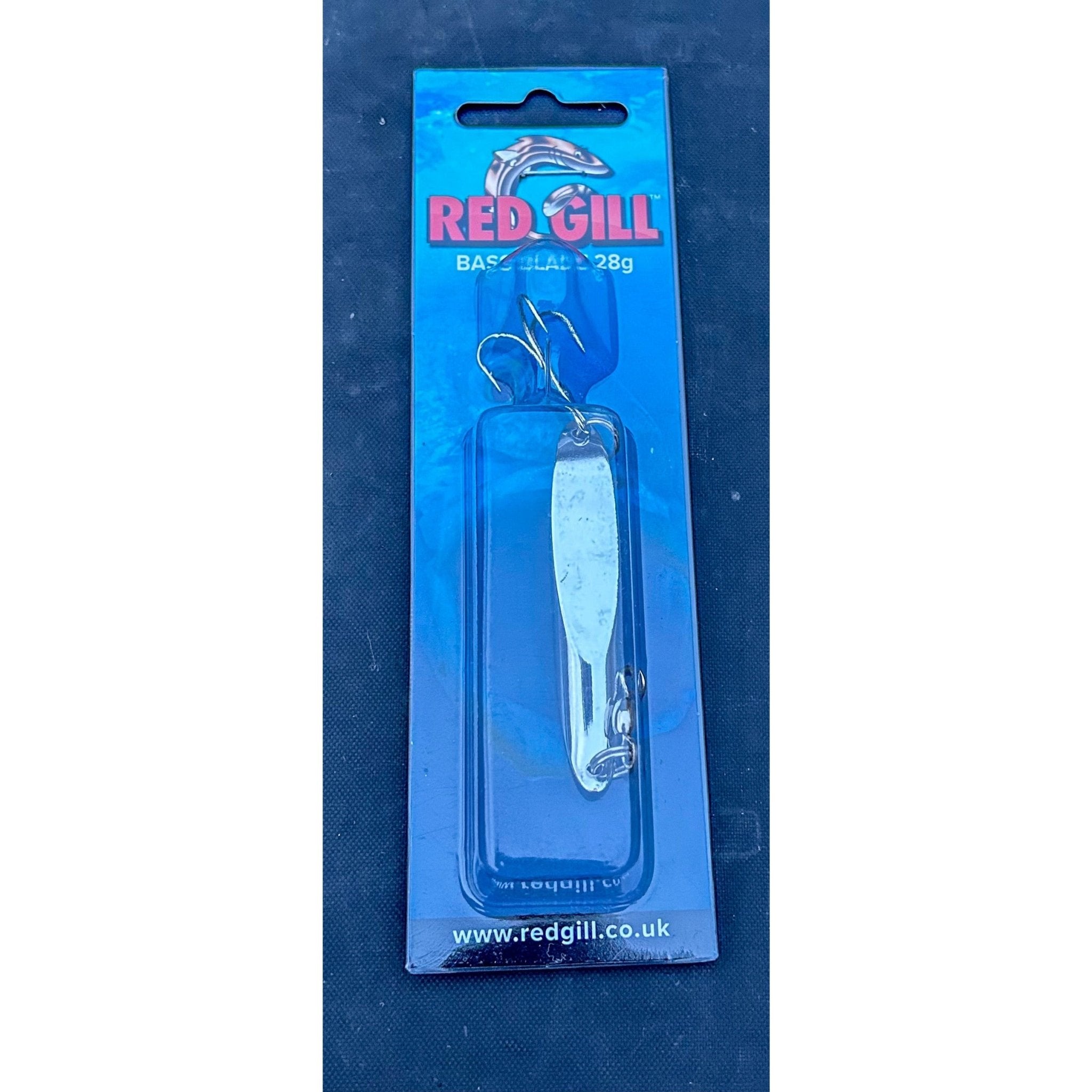 Red Gill Metal Bass & Mackerel Spinners - Bass Lures UK