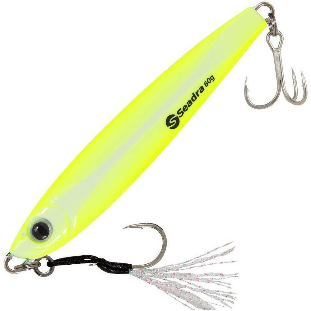 fish chasing jig lure casting Seadra Aqua-Bullet Bait Fish Casting Bass Jig