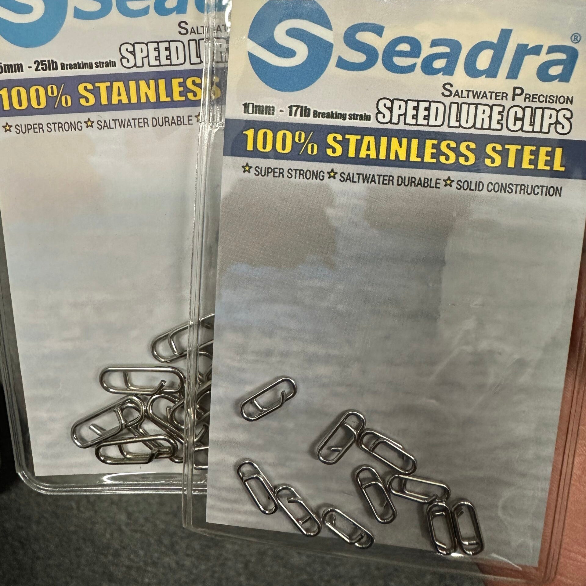 Seadra Speed Bass Lure Clips - Bass Lures UK