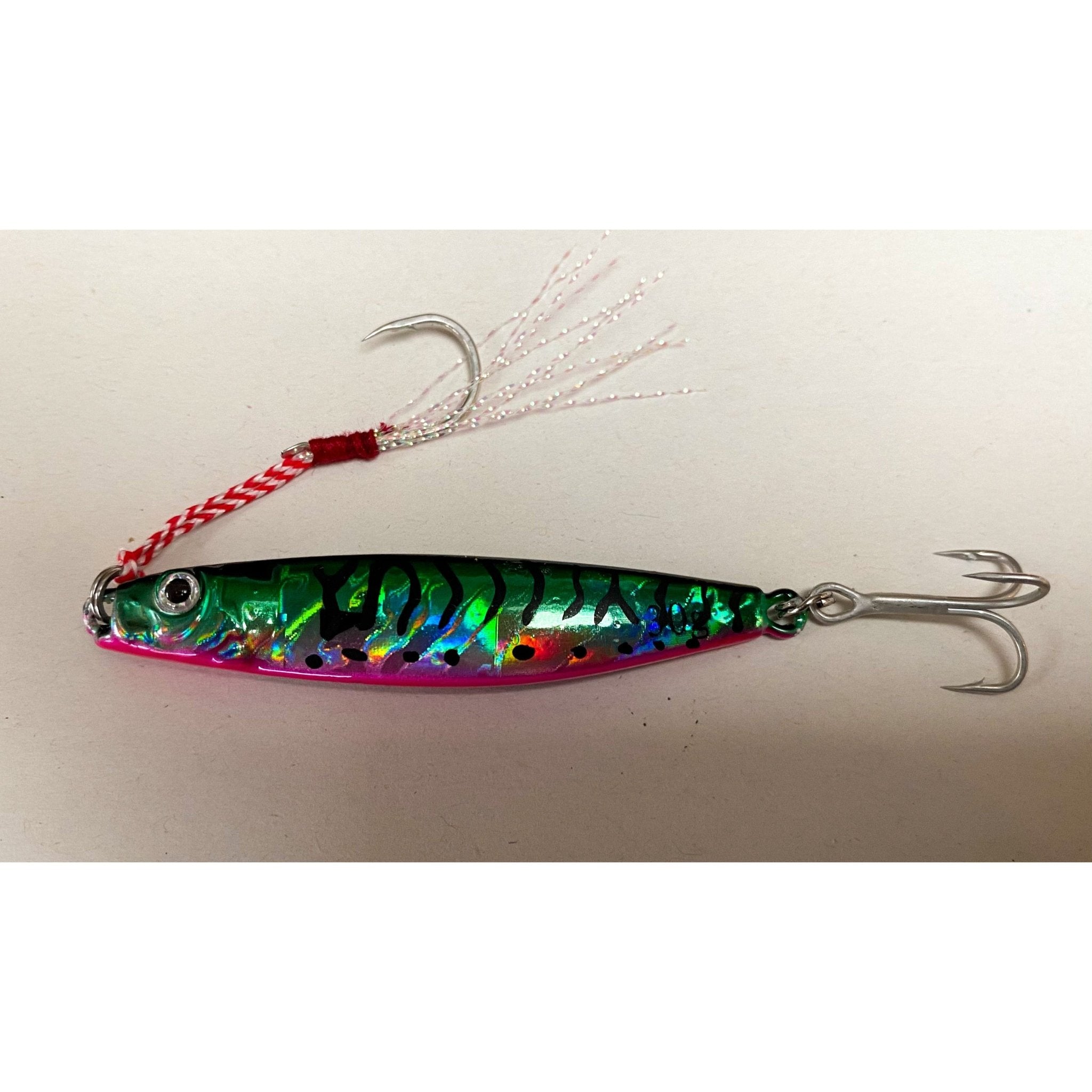 Small Metal Slow Bass Jigs 75mm 30g - Bass Lures UK