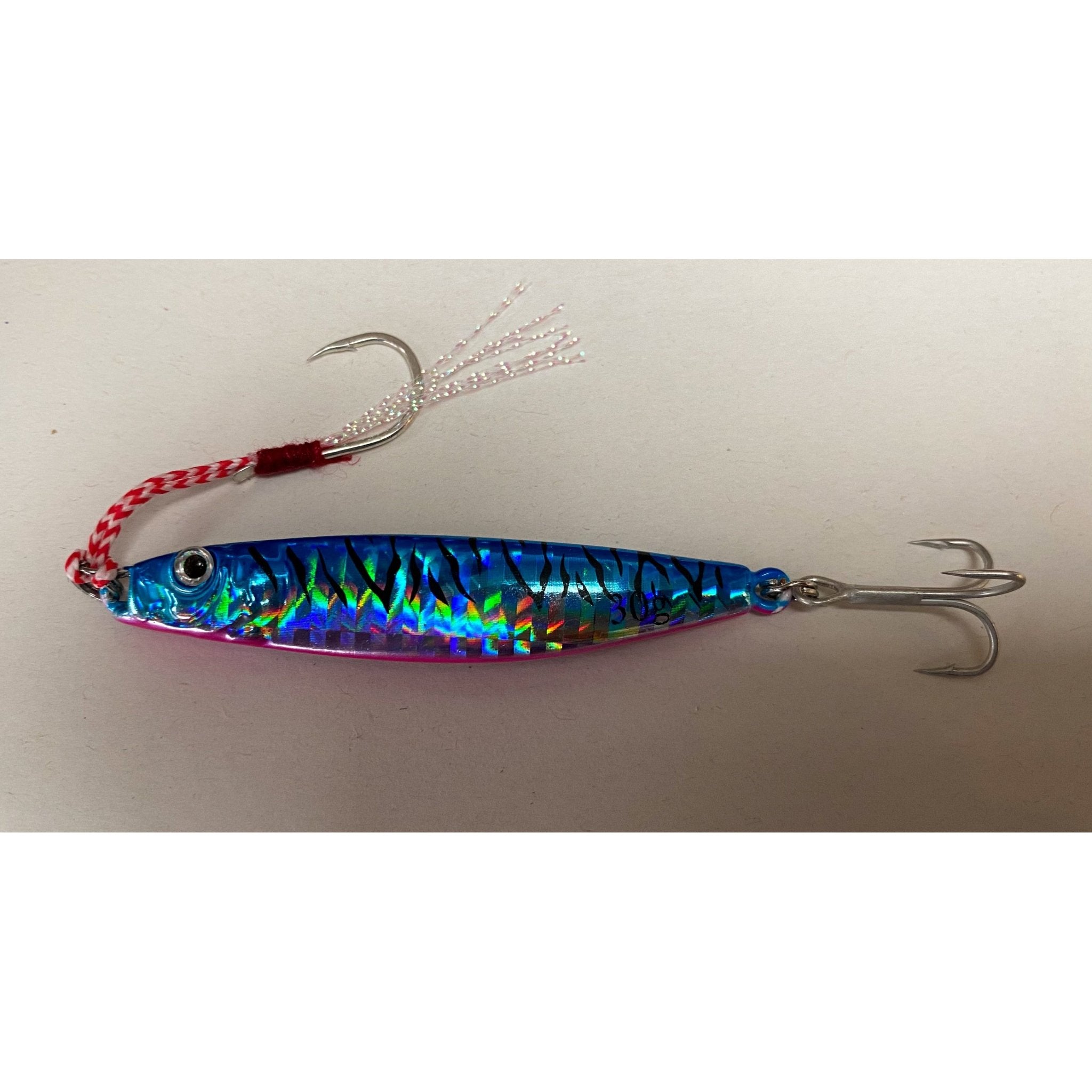 Small Metal Slow Bass Jigs 75mm 30g - Bass Lures UK